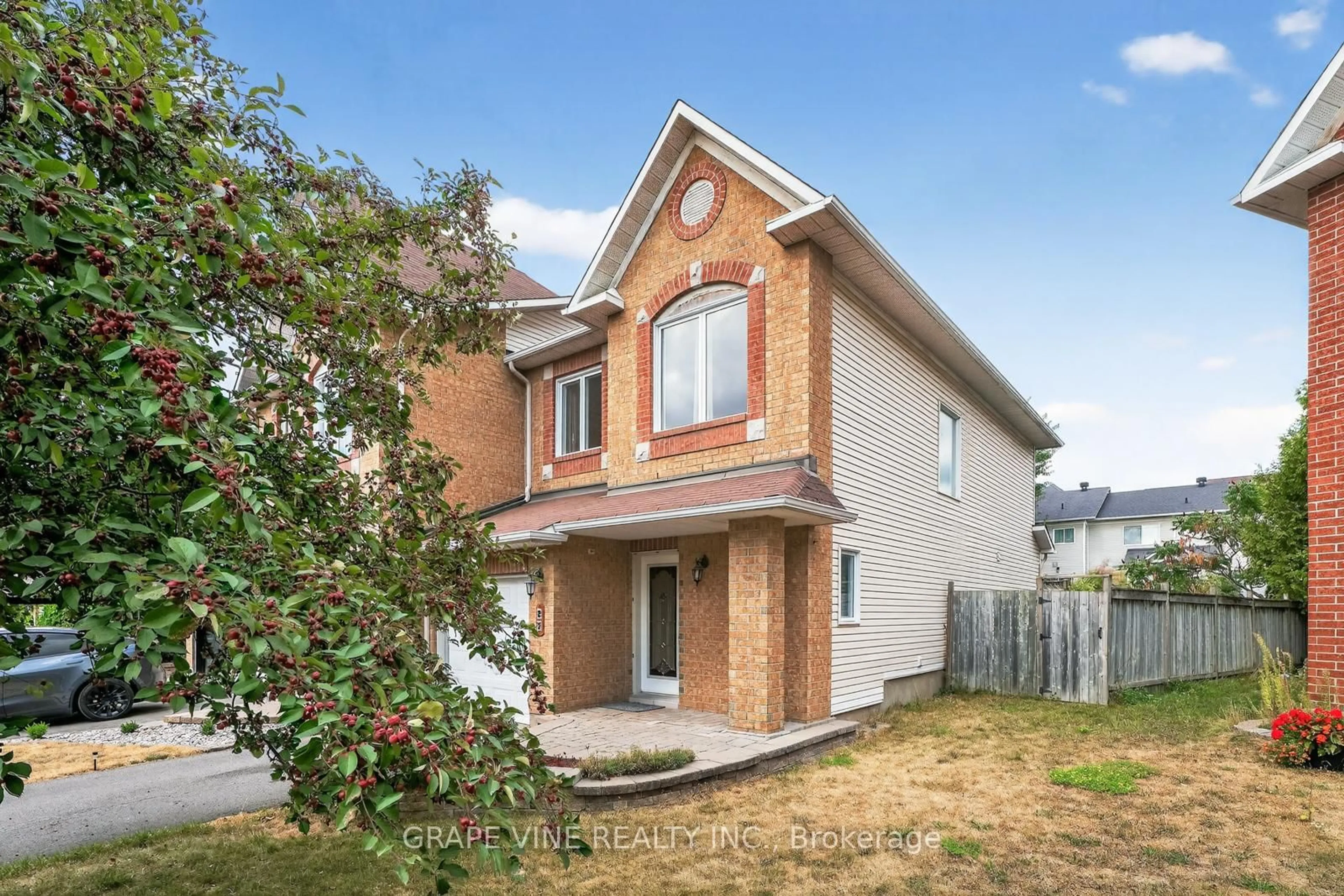 Home with brick exterior material, street for 27 Flowertree Cres, Kanata Ontario K2M 2R8