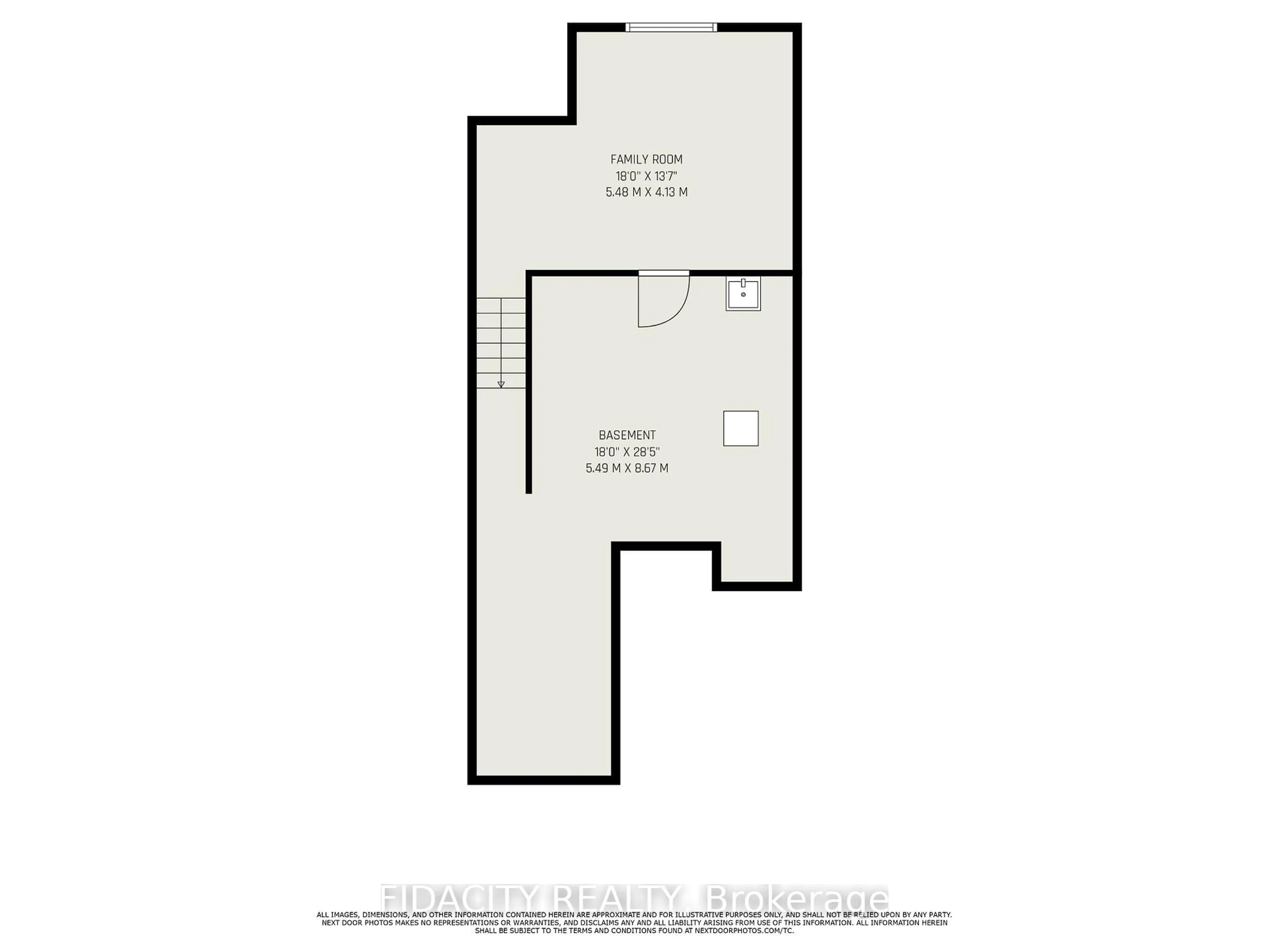 Floor plan for 219A Shinny Ave, Ottawa Ontario K2V 0E9