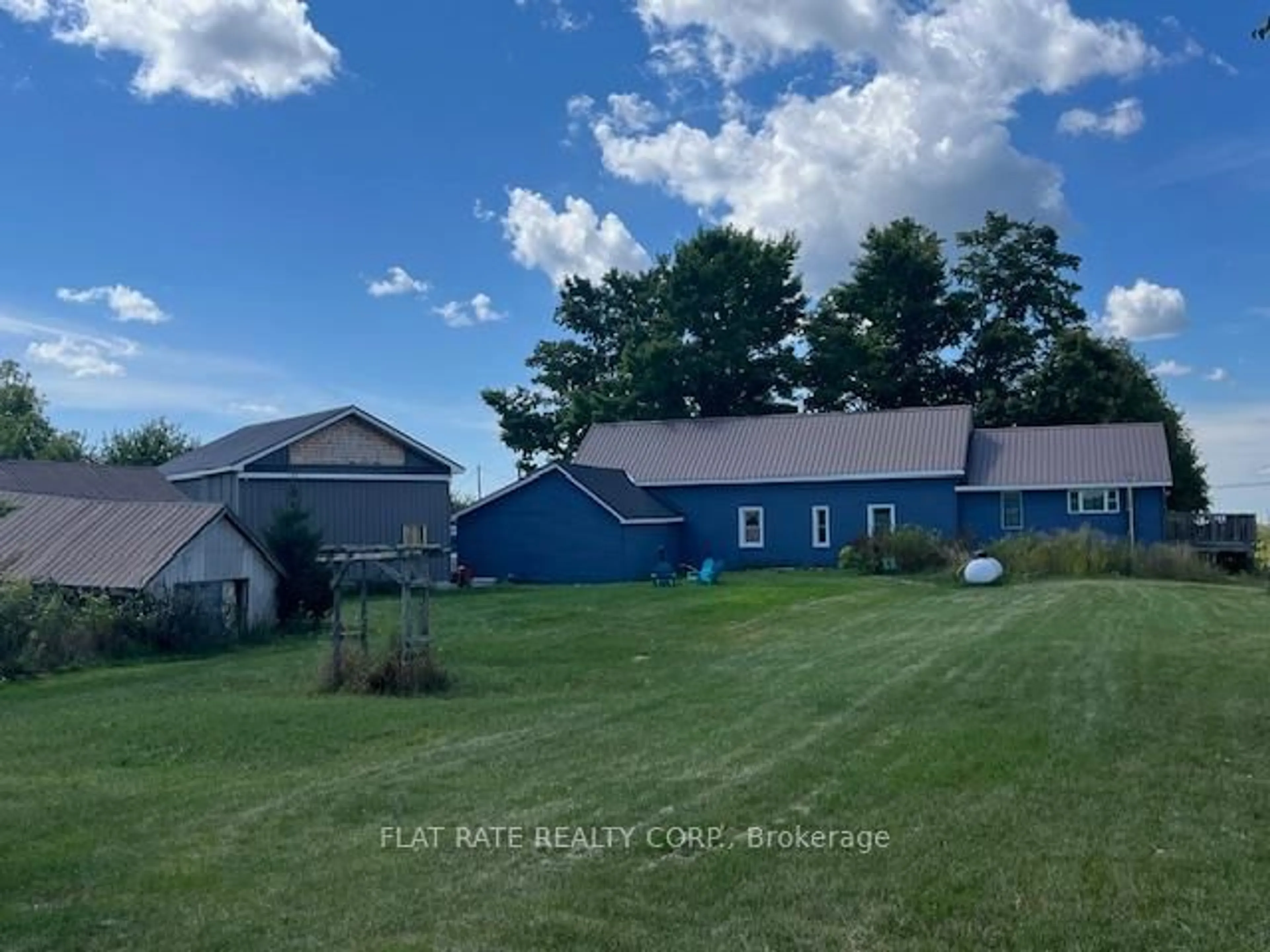 A pic from outside/outdoor area/front of a property/back of a property/a pic from drone, mountain view for 2917 County Road 38, Douro-Dummer Ontario K0L 3A0