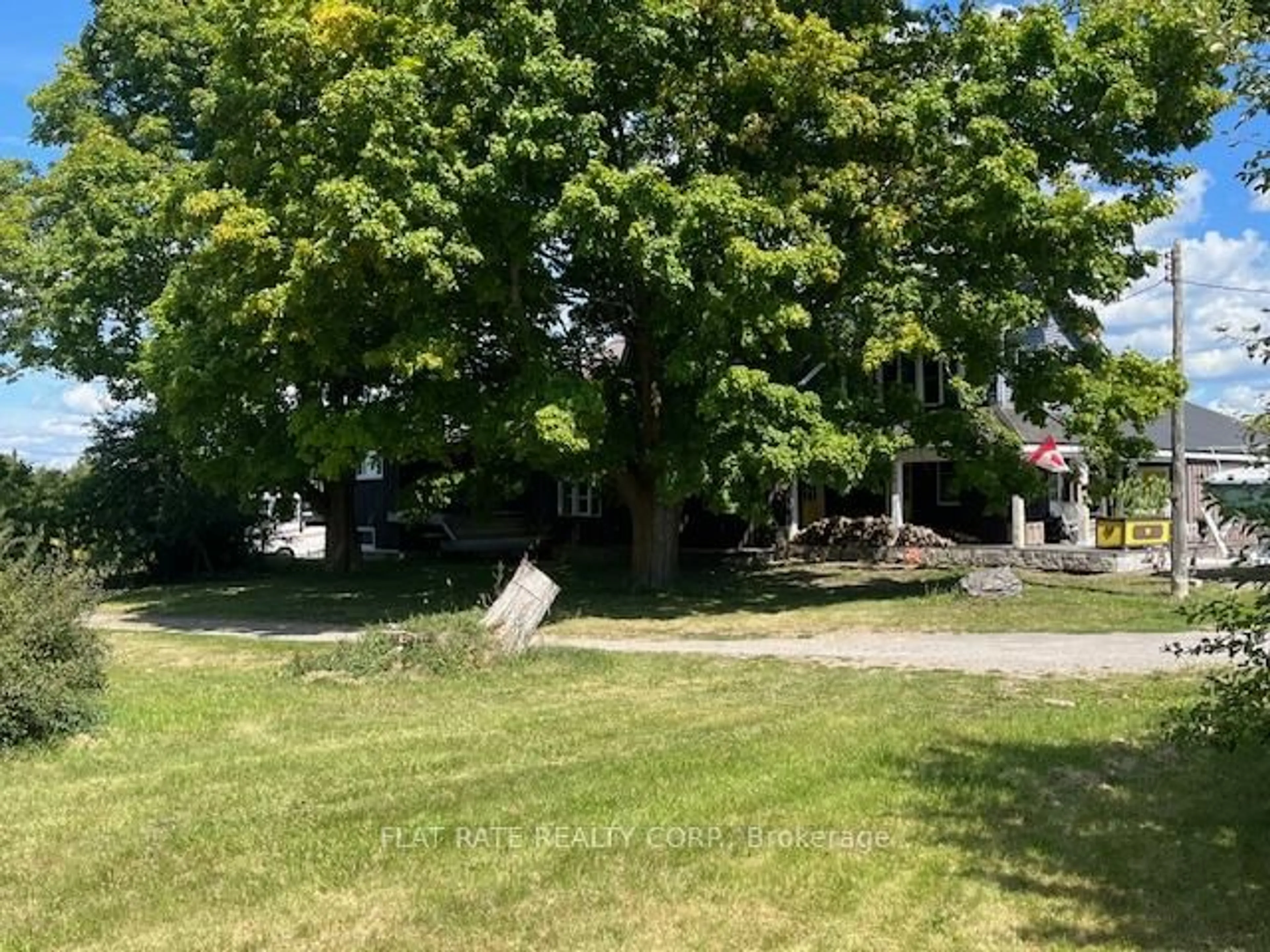 A pic from outside/outdoor area/front of a property/back of a property/a pic from drone, unknown for 2917 County Road 38, Douro-Dummer Ontario K0L 3A0