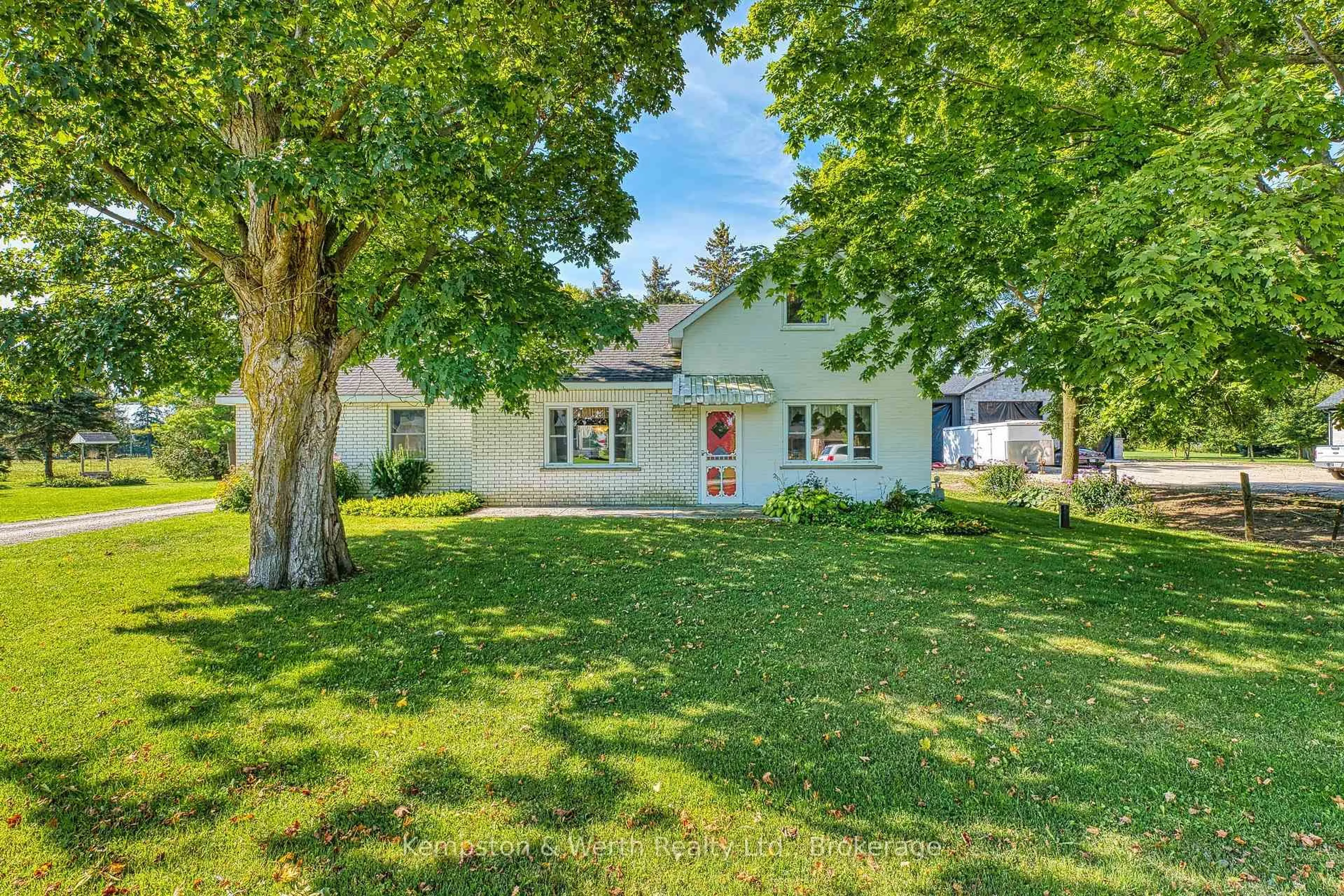 A pic from outside/outdoor area/front of a property/back of a property/a pic from drone, street for 42669 Graham Rd, Huron East Ontario N0G 1H0