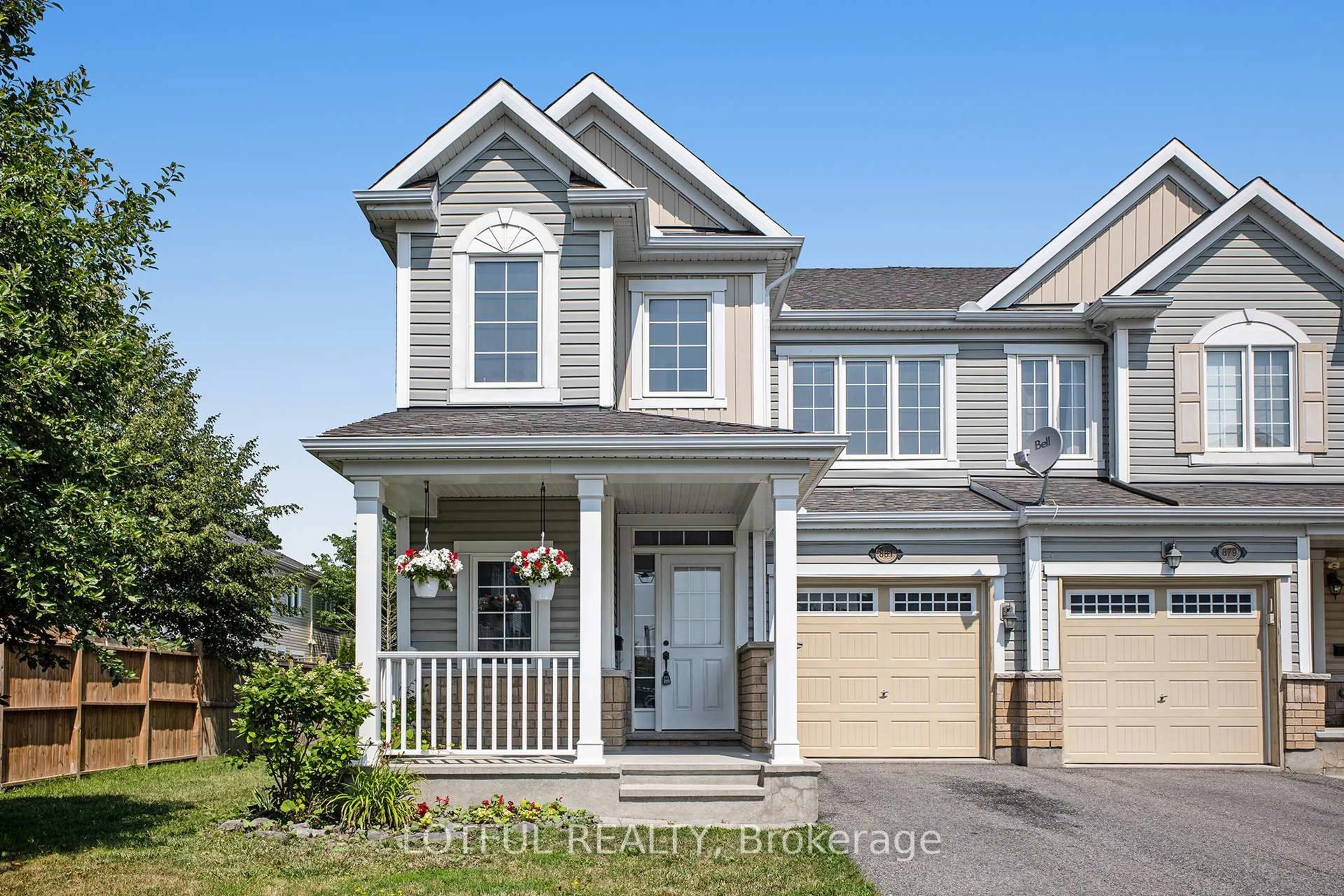 Home with vinyl exterior material, street for 881 Campobello Dr, Ottawa Ontario K2S 0N8