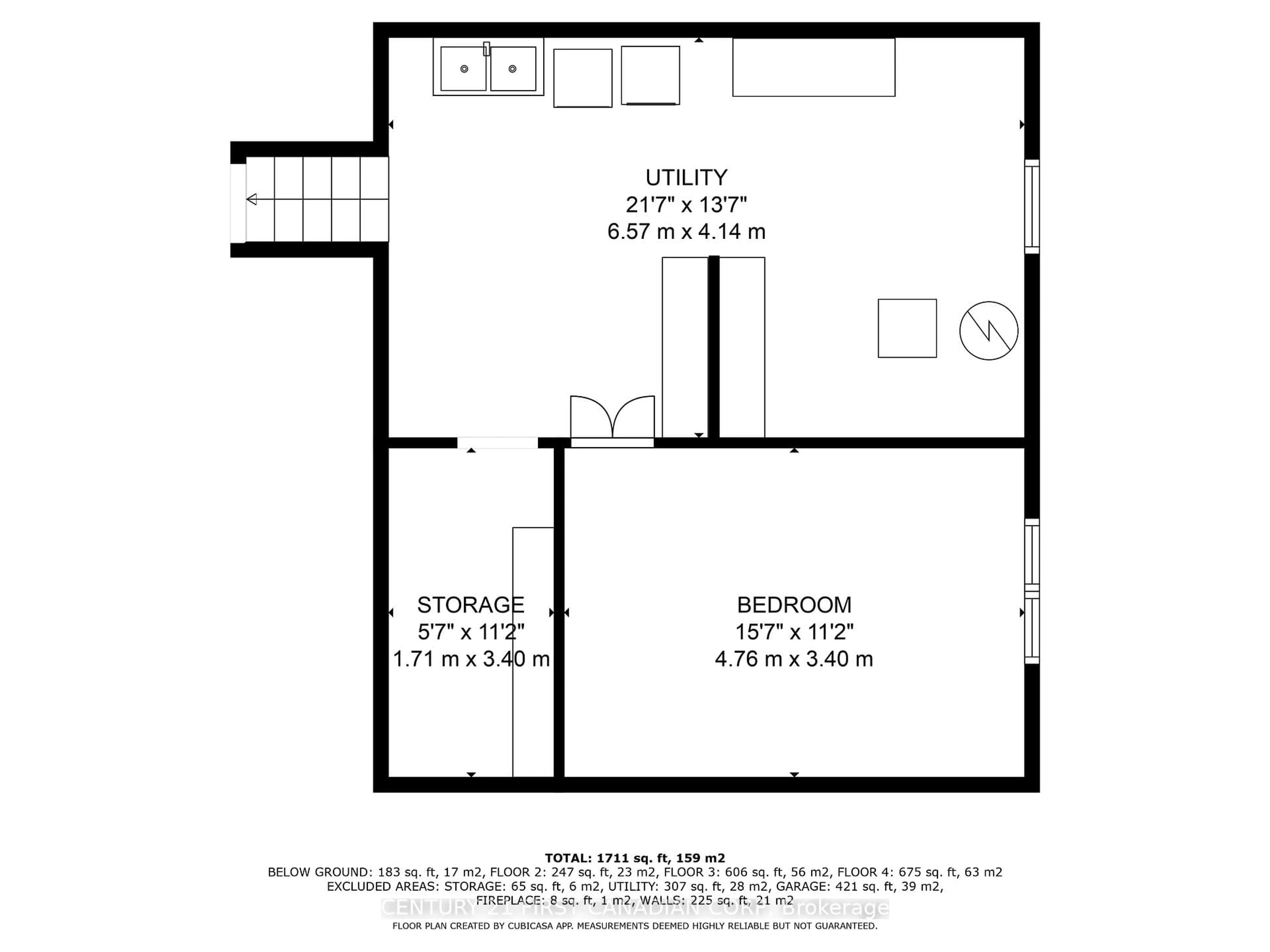 Floor plan for 1432 Norman Pl, London South Ontario N6K 2S7