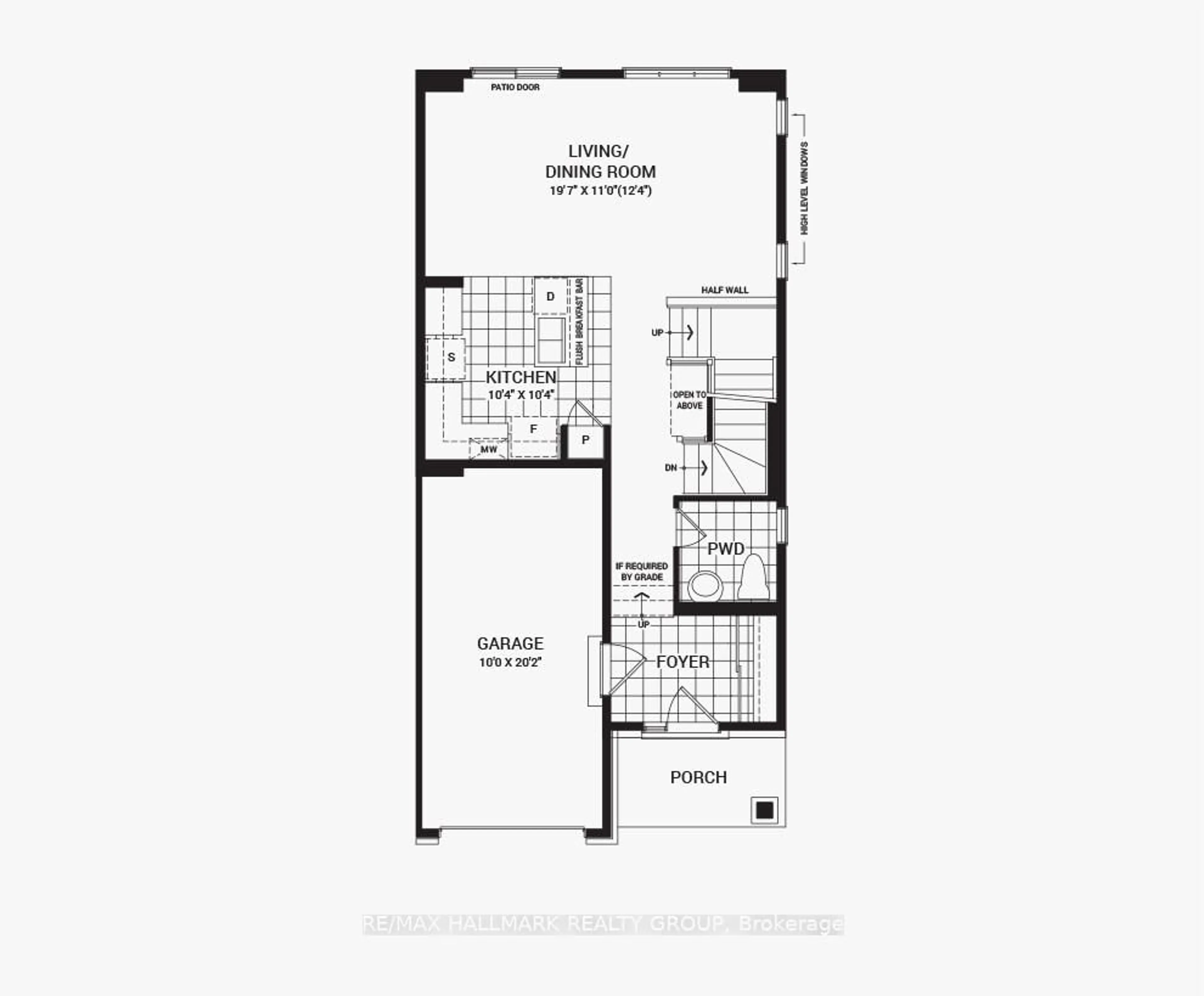 Floor plan for 30 Damselfish Walk, Ottawa Ontario K4A 5G6