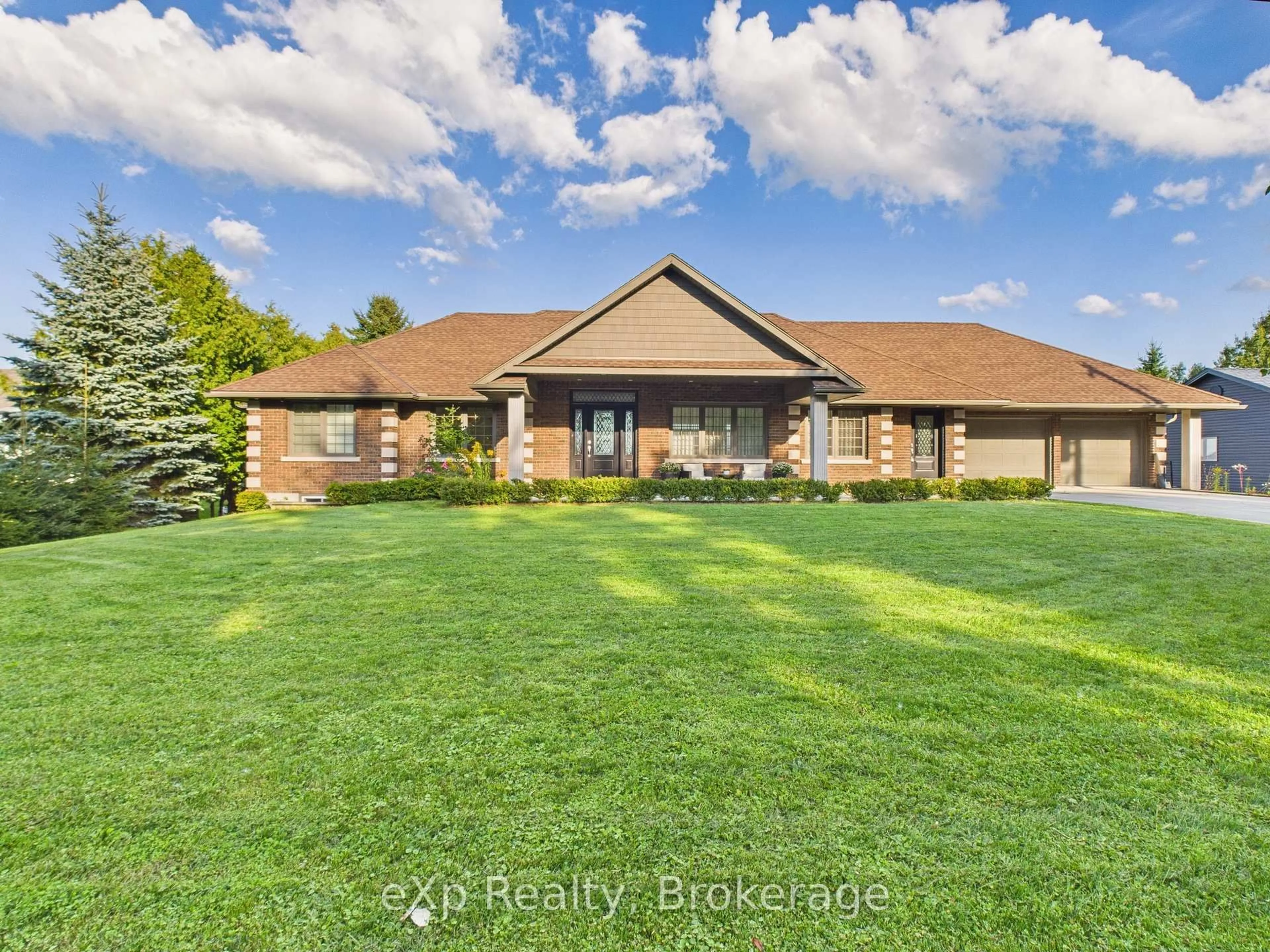A pic from outside/outdoor area/front of a property/back of a property/a pic from drone, water/lake/river/ocean view for 197 Balmy Beach Rd, Georgian Bluffs Ontario N4K 5N4
