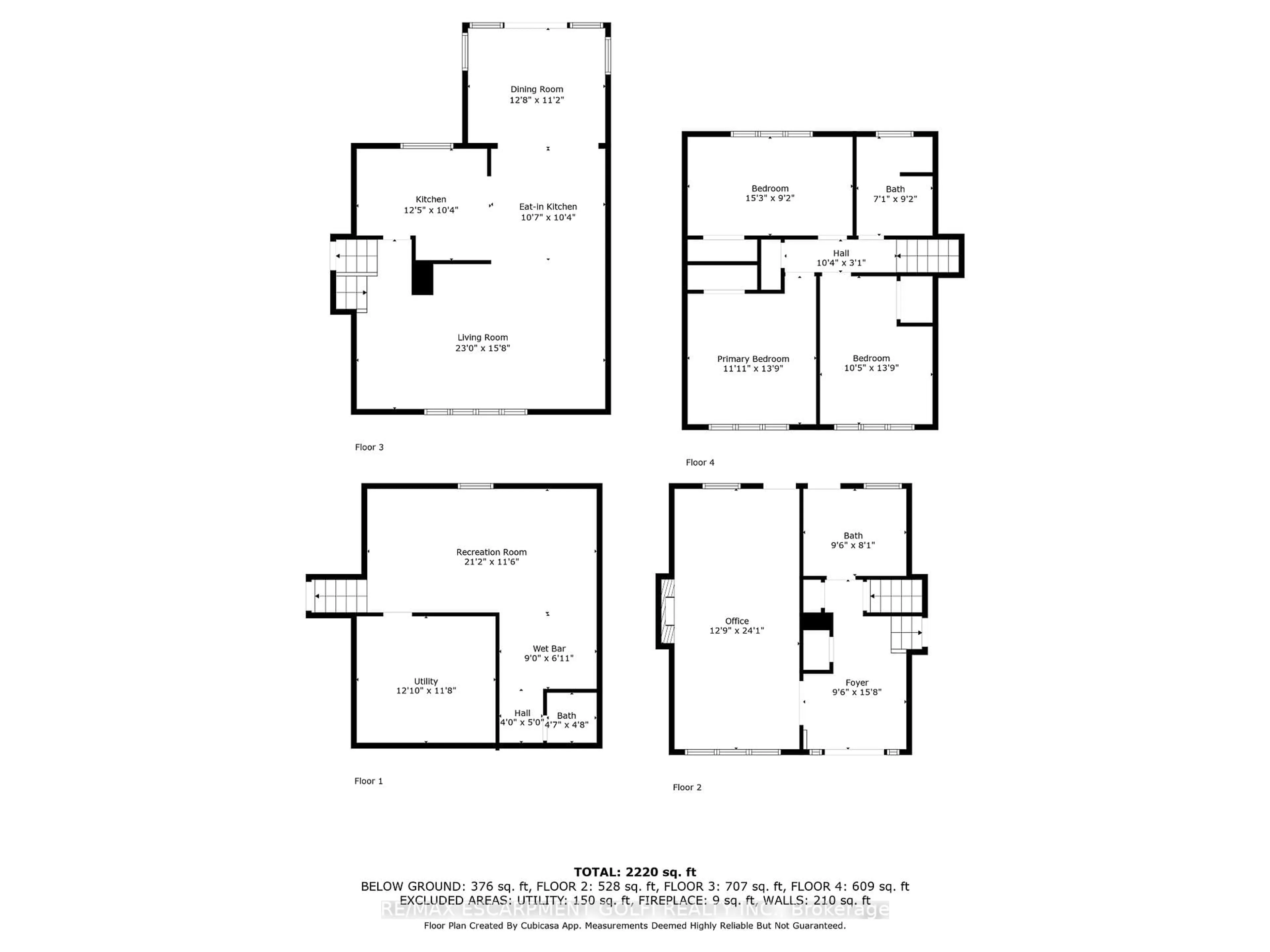 Floor plan for 43 Belair Dr, Hamilton Ontario L9A 2Z3