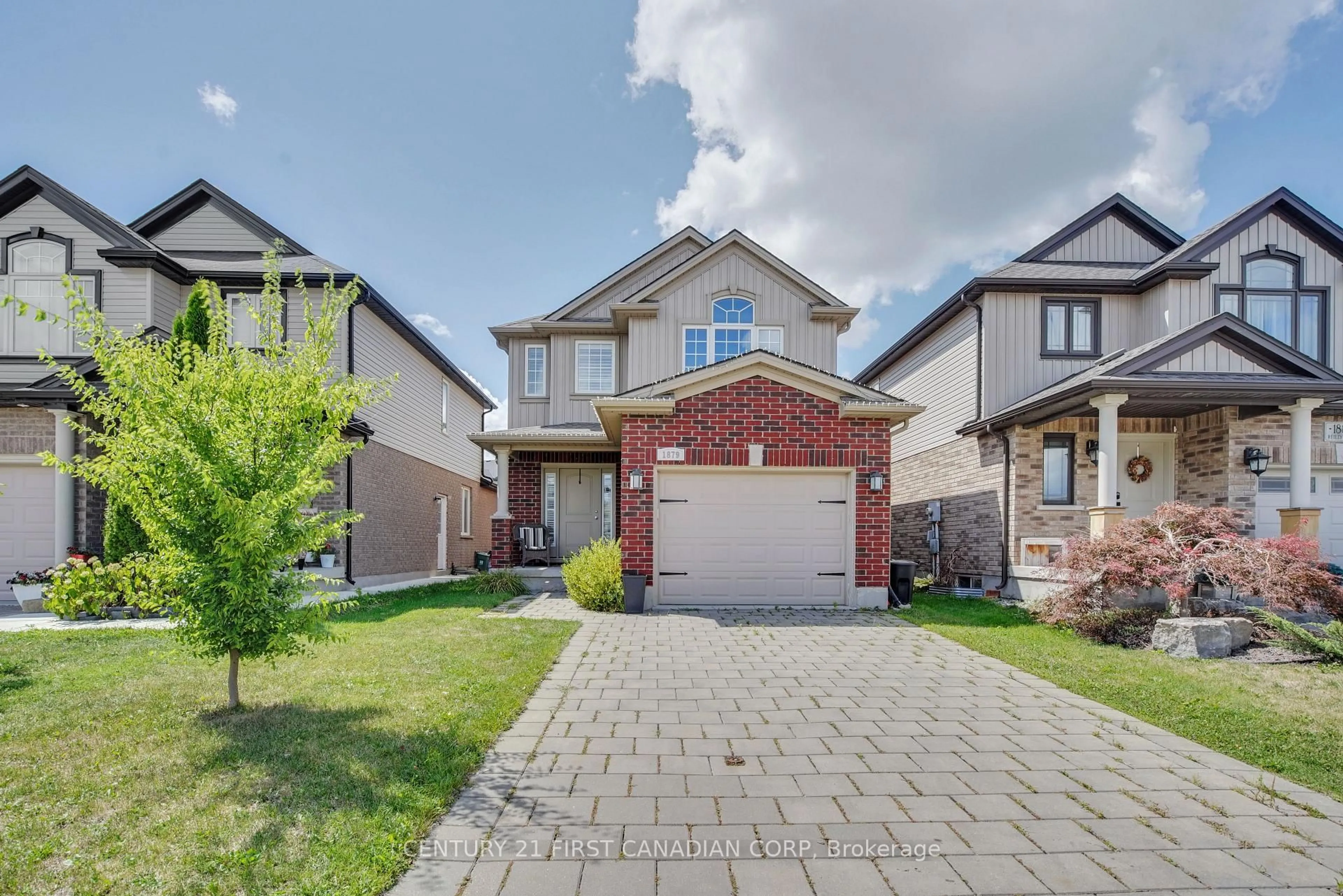 Home with brick exterior material, street for 1879 Reilly Walk, London North Ontario N5X 0C8
