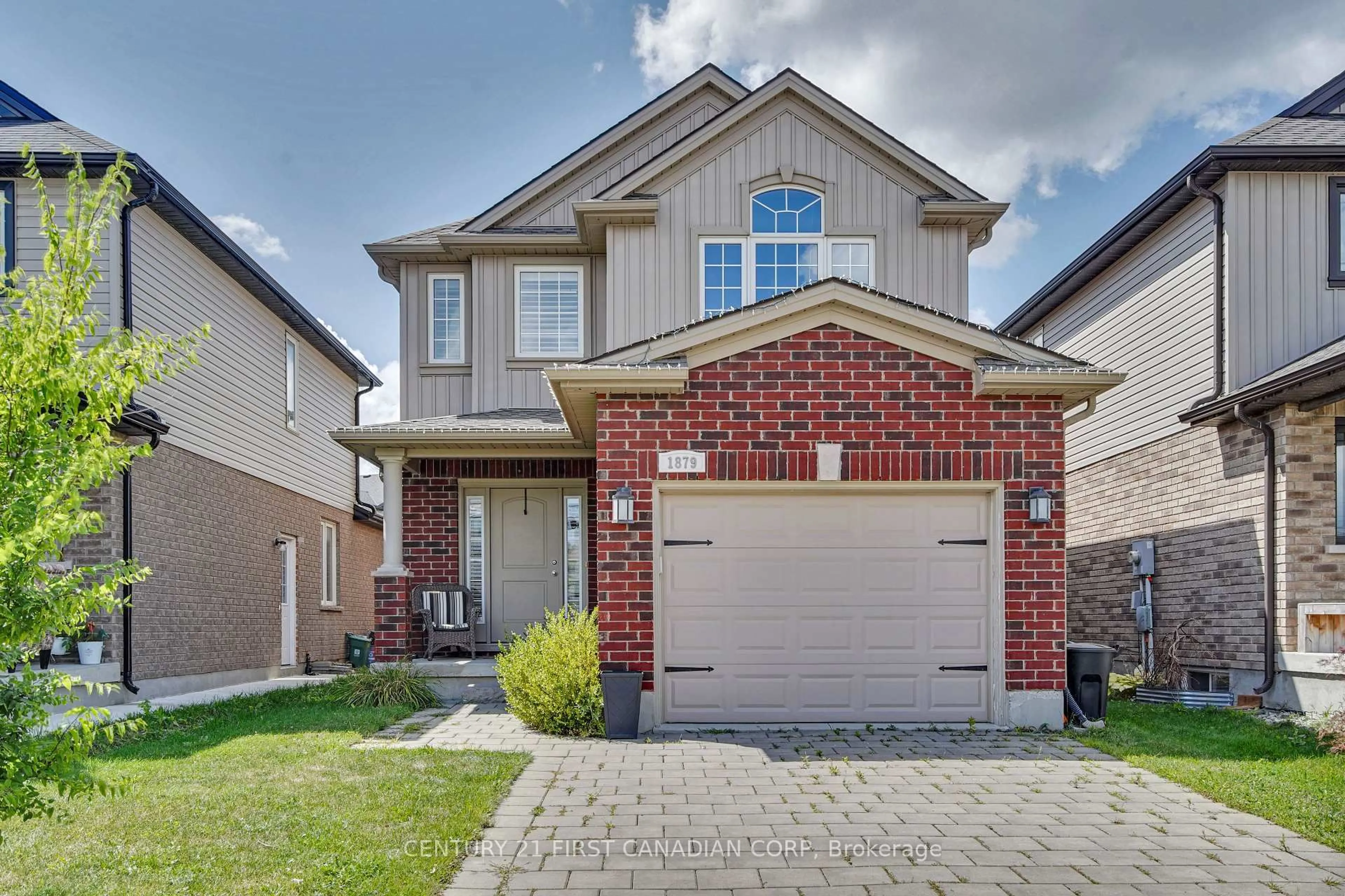 Home with brick exterior material, street for 1879 Reilly Walk, London North Ontario N5X 0C8