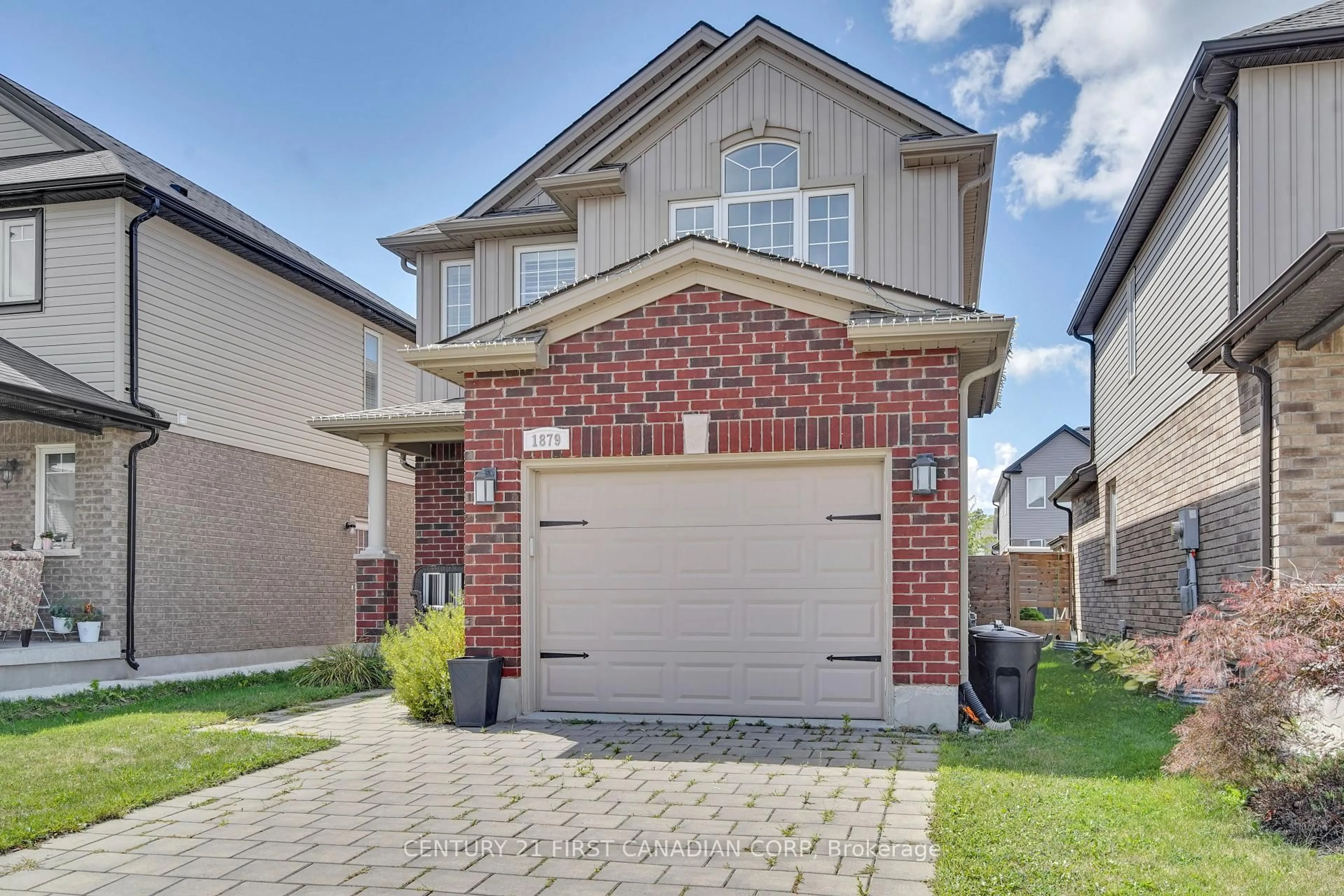 Home with brick exterior material, street for 1879 Reilly Walk, London North Ontario N5X 0C8
