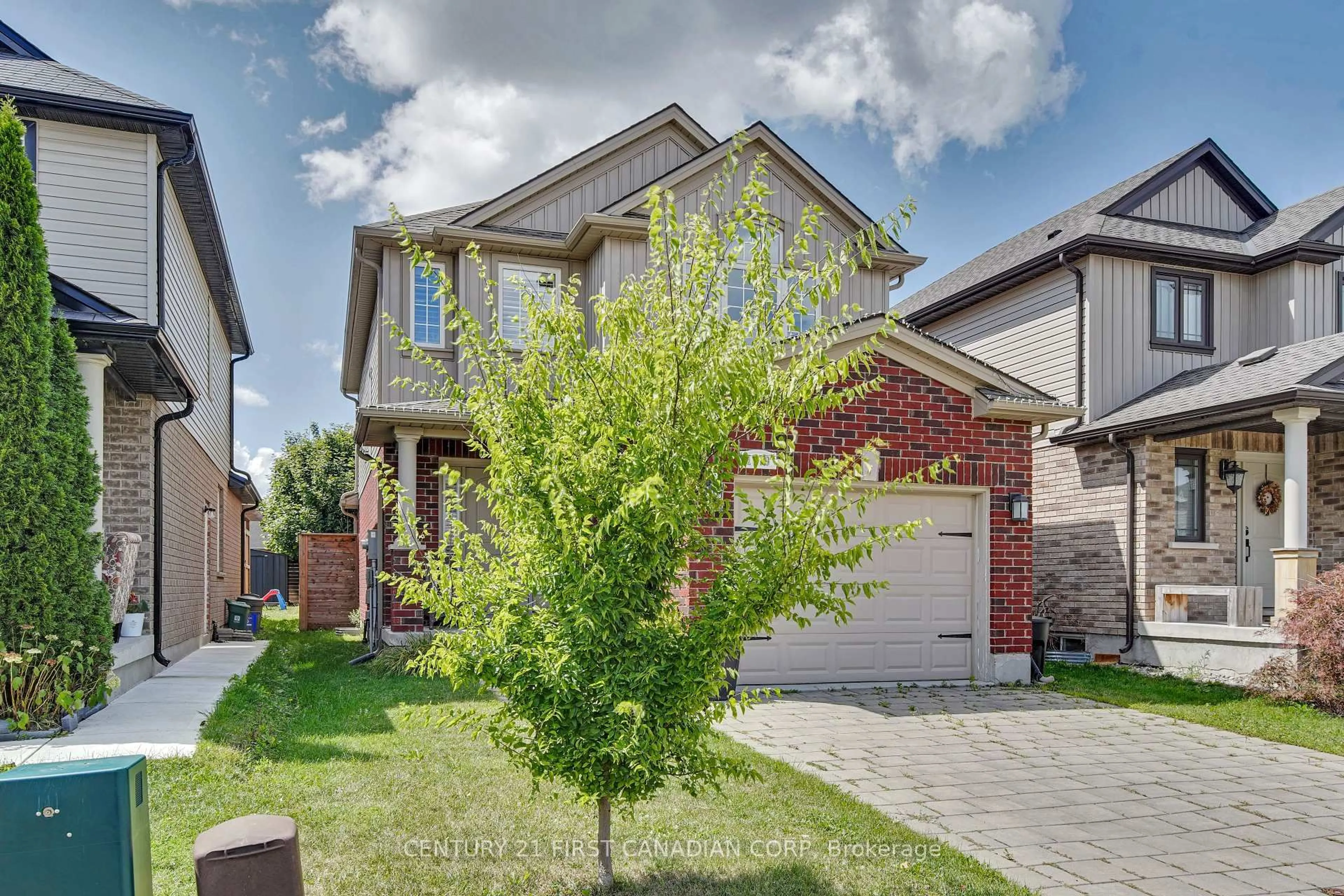Home with brick exterior material, street for 1879 Reilly Walk, London North Ontario N5X 0C8