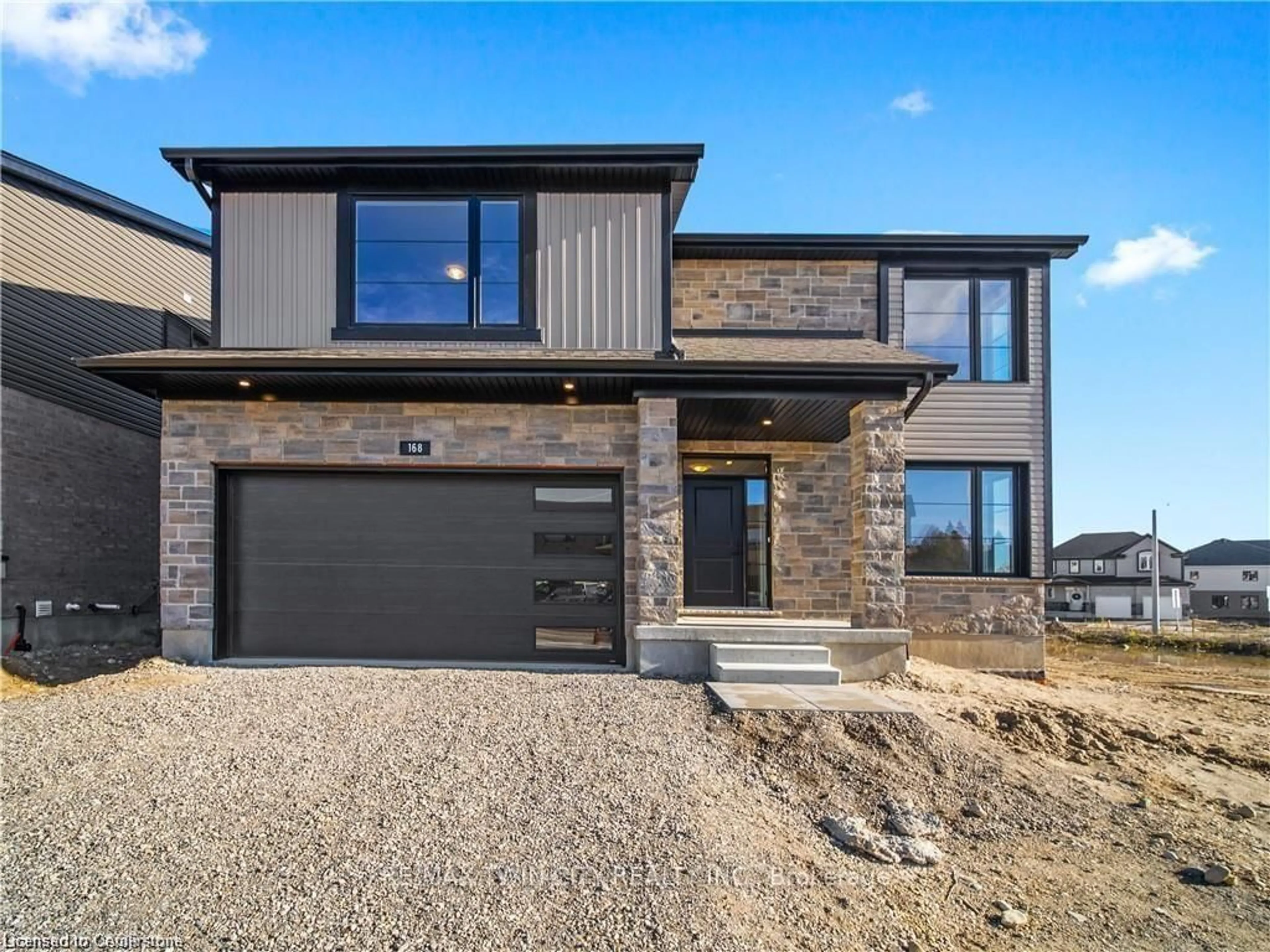 Home with brick exterior material, street for 168 Otterbein Rd, Kitchener Ontario N2B 0A8