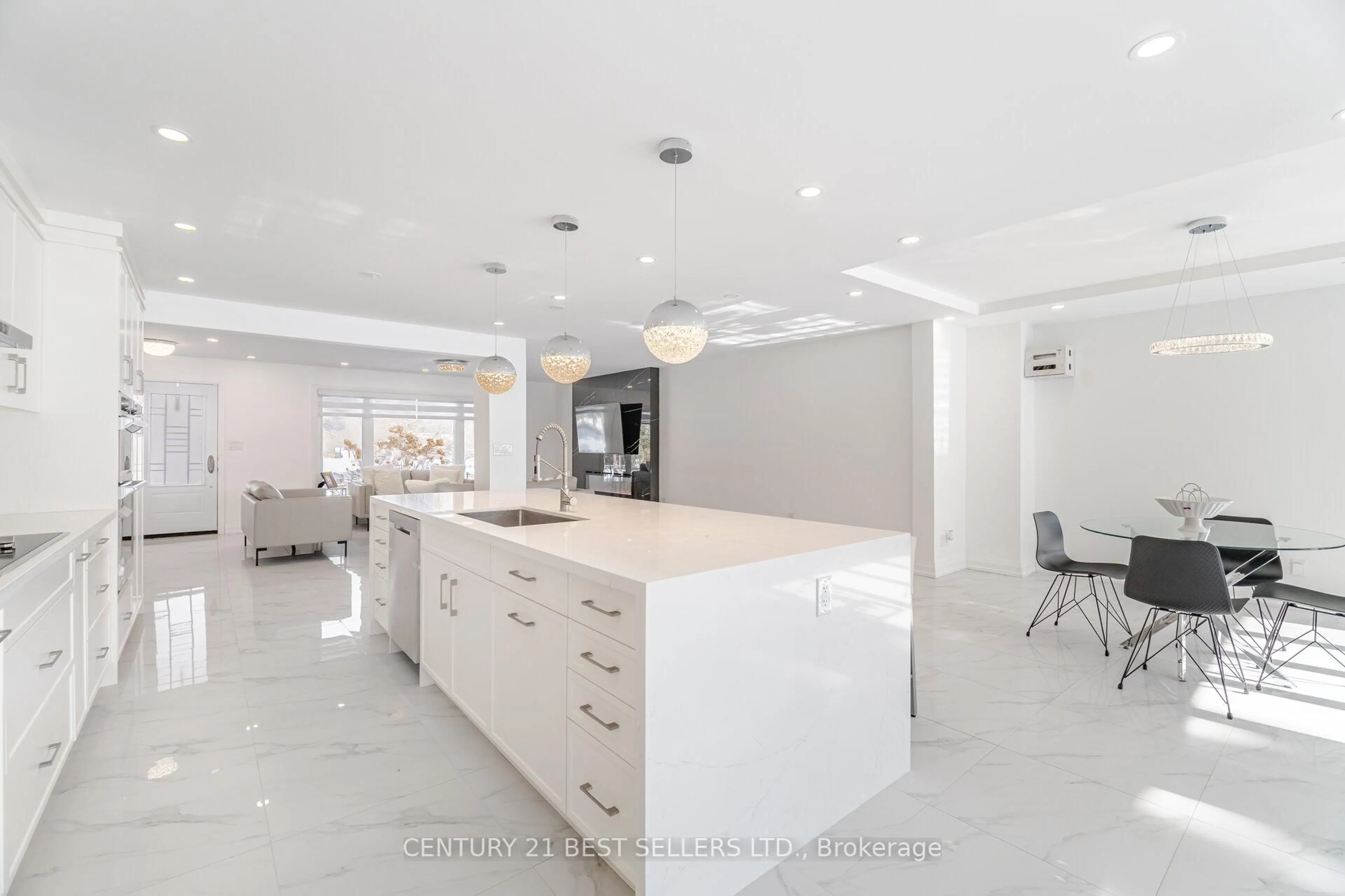 Contemporary kitchen, ceramic/tile floor for 3446 Governors Rd, Hamilton Ontario L0R 1T0