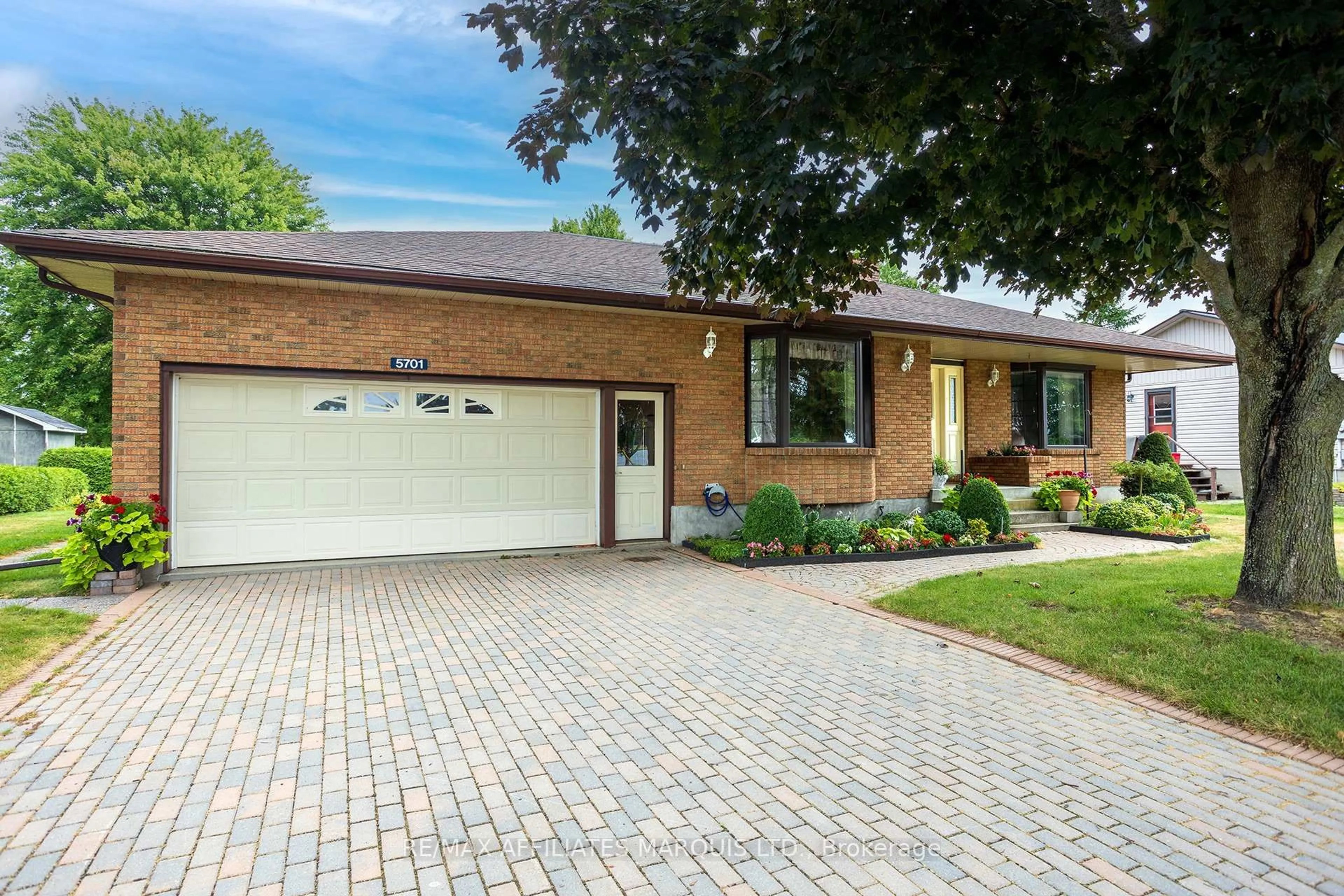 Home with brick exterior material, street for 5701 Cherry St, South Dundas Ontario K0C 1X0