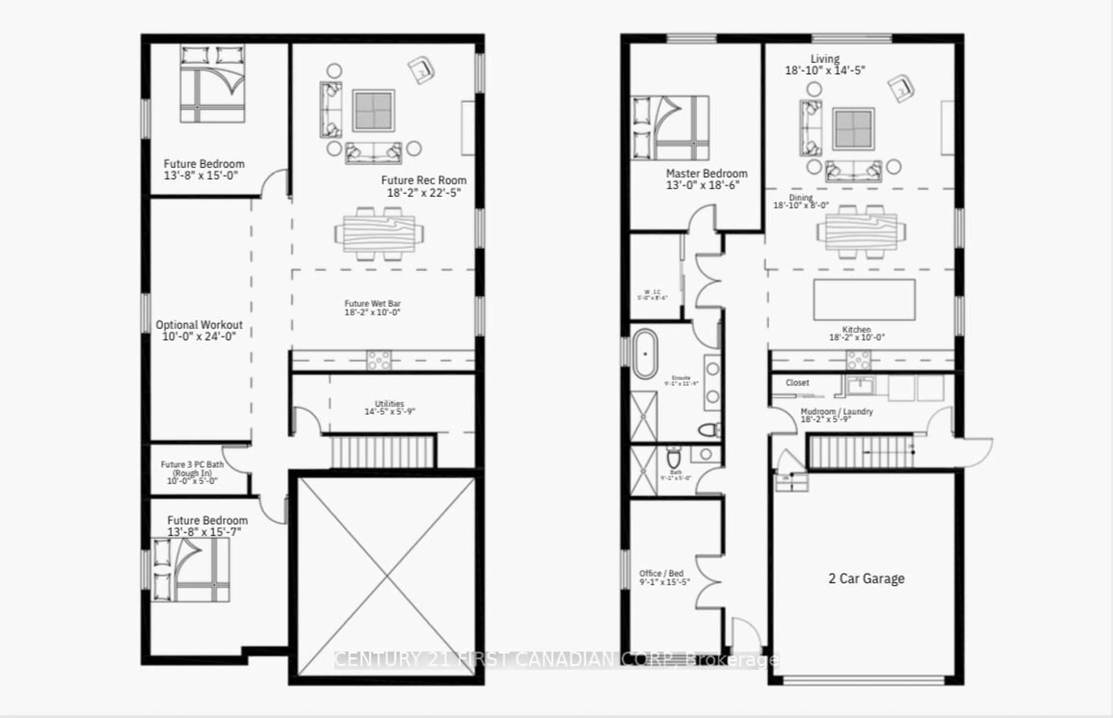 Floor plan for 4324 CALHOUN Way, London South Ontario N6P 0L1