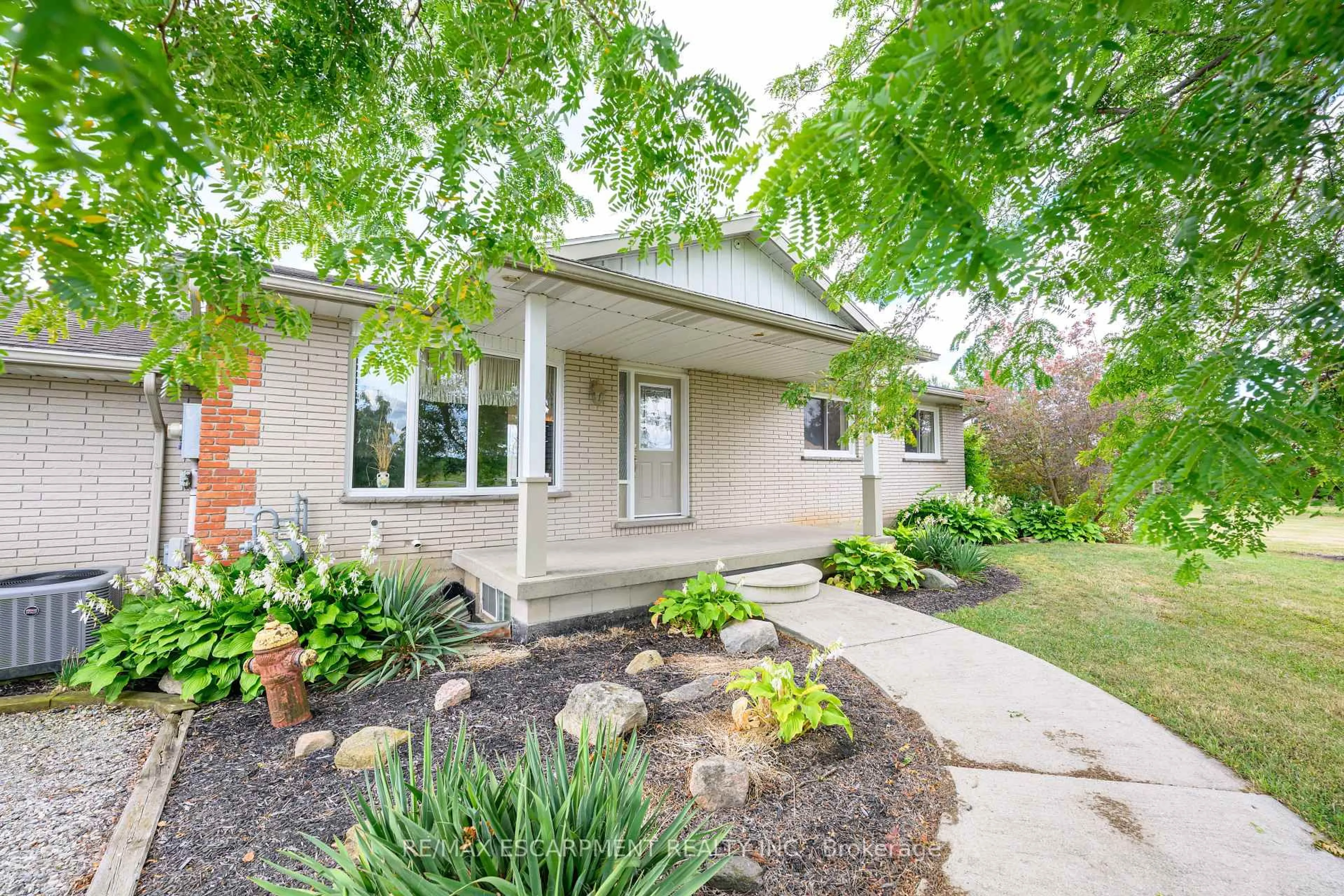Home with brick exterior material, street for 6002 RAINHAM Rd, Haldimand Ontario N1A 2W8