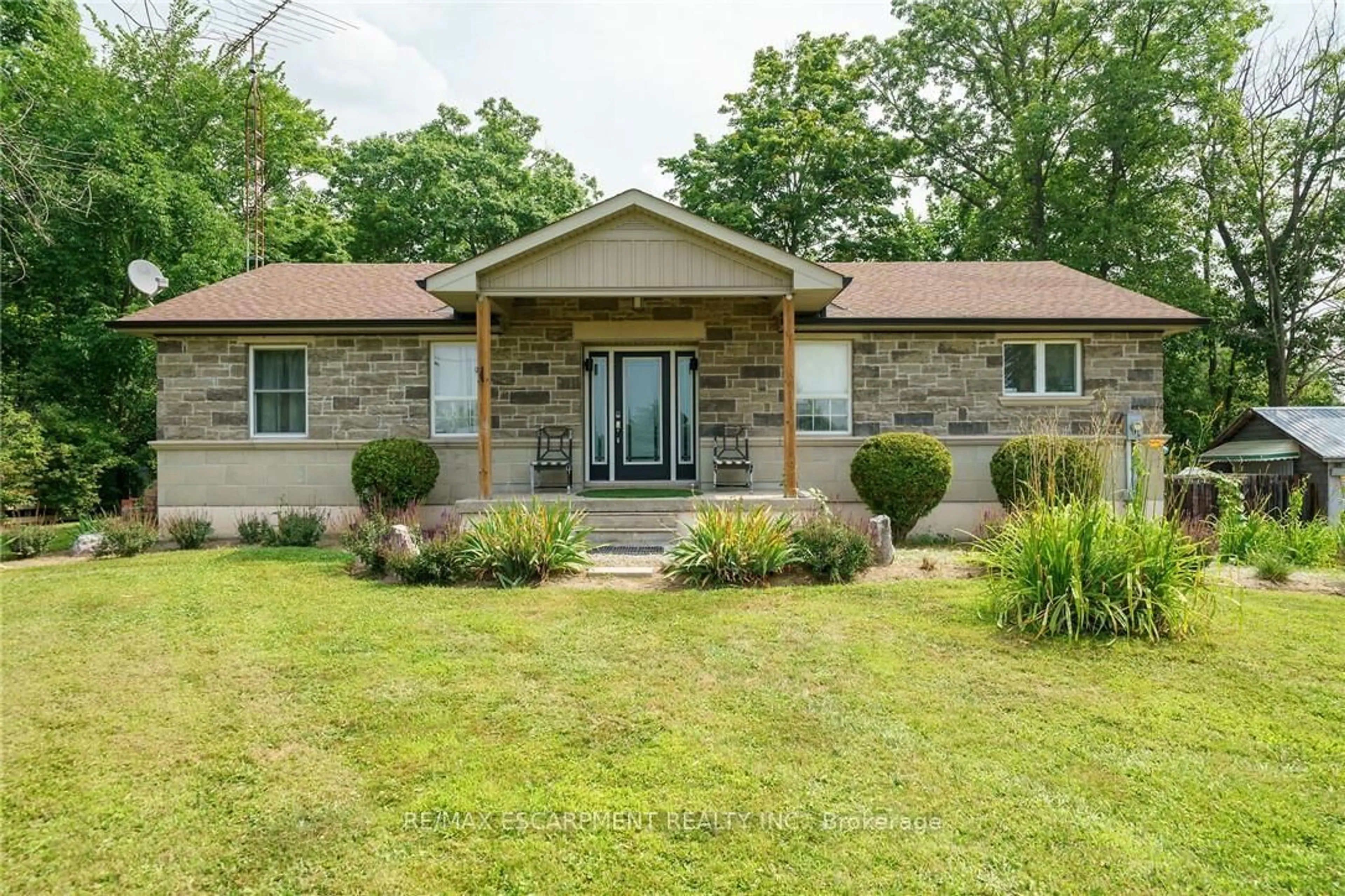Home with brick exterior material, street for 920 Highway 56, Haldimand Ontario N0A 1R0