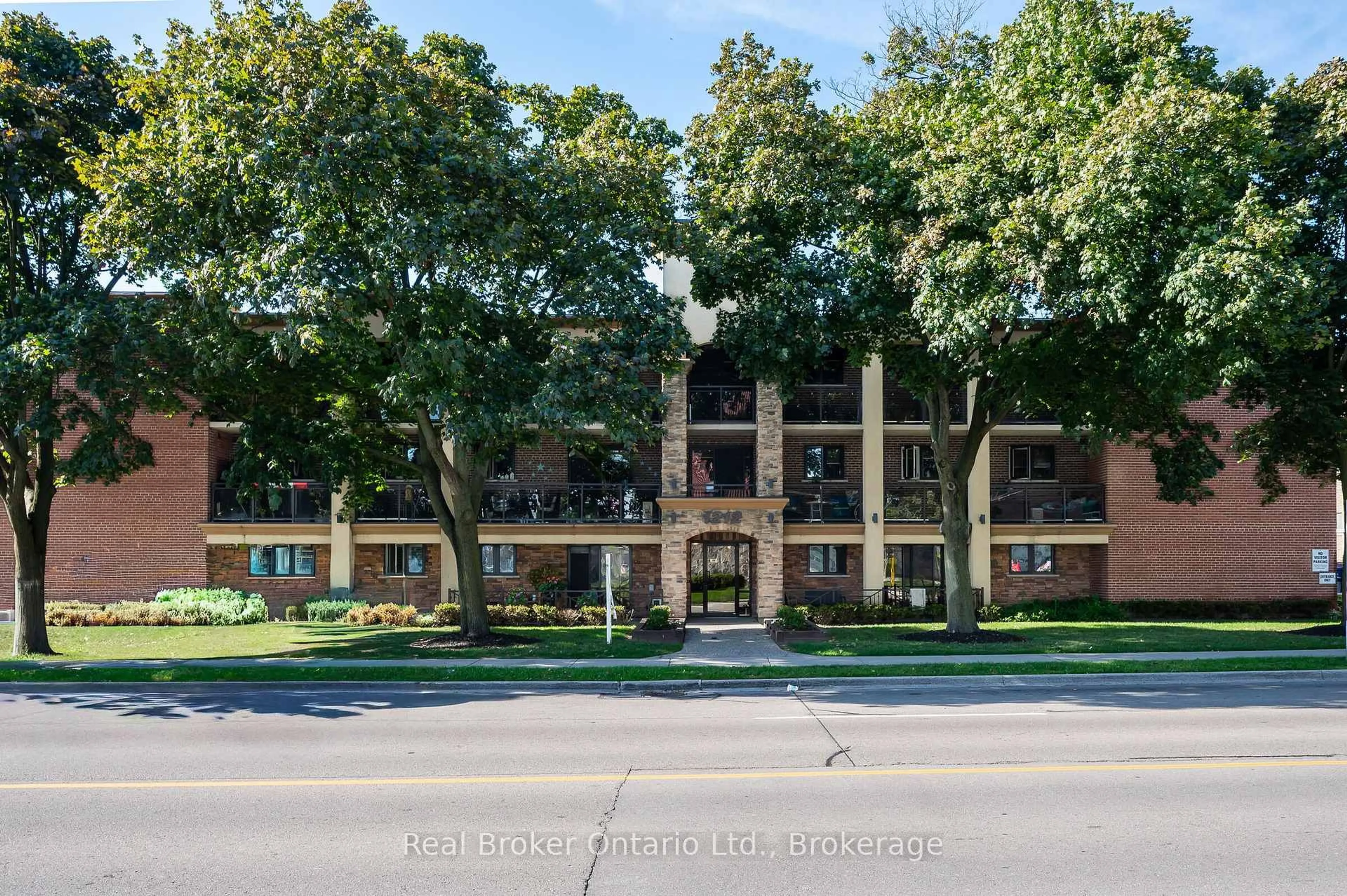 A pic from outside/outdoor area/front of a property/back of a property/a pic from drone, street for 1212 Fennell Ave #303, Hamilton Ontario L8T 1T2