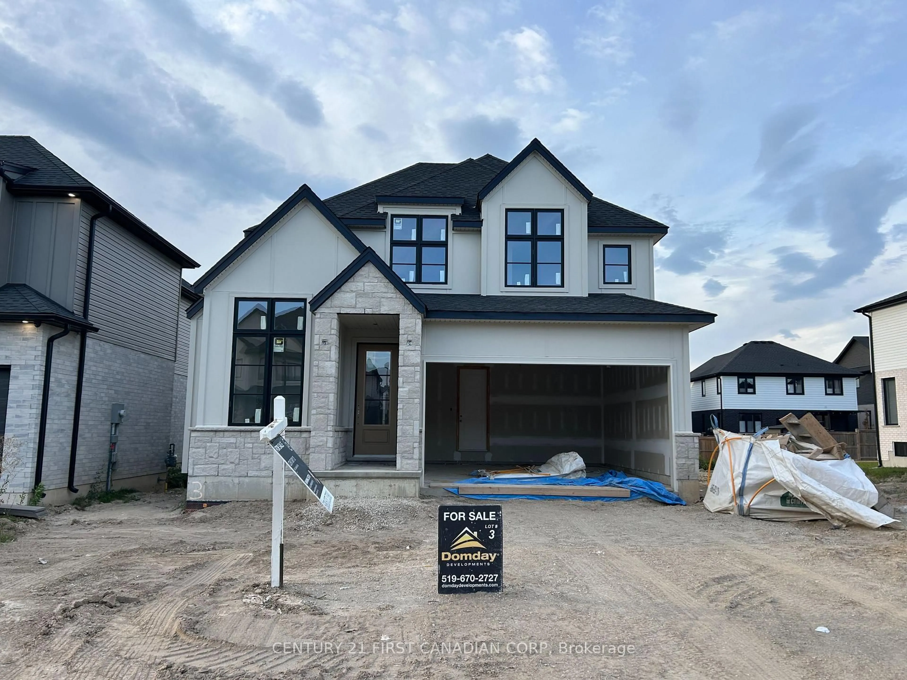 Home with brick exterior material, street for 1918 Fountain Grass Dr, London South Ontario N6K 4P9