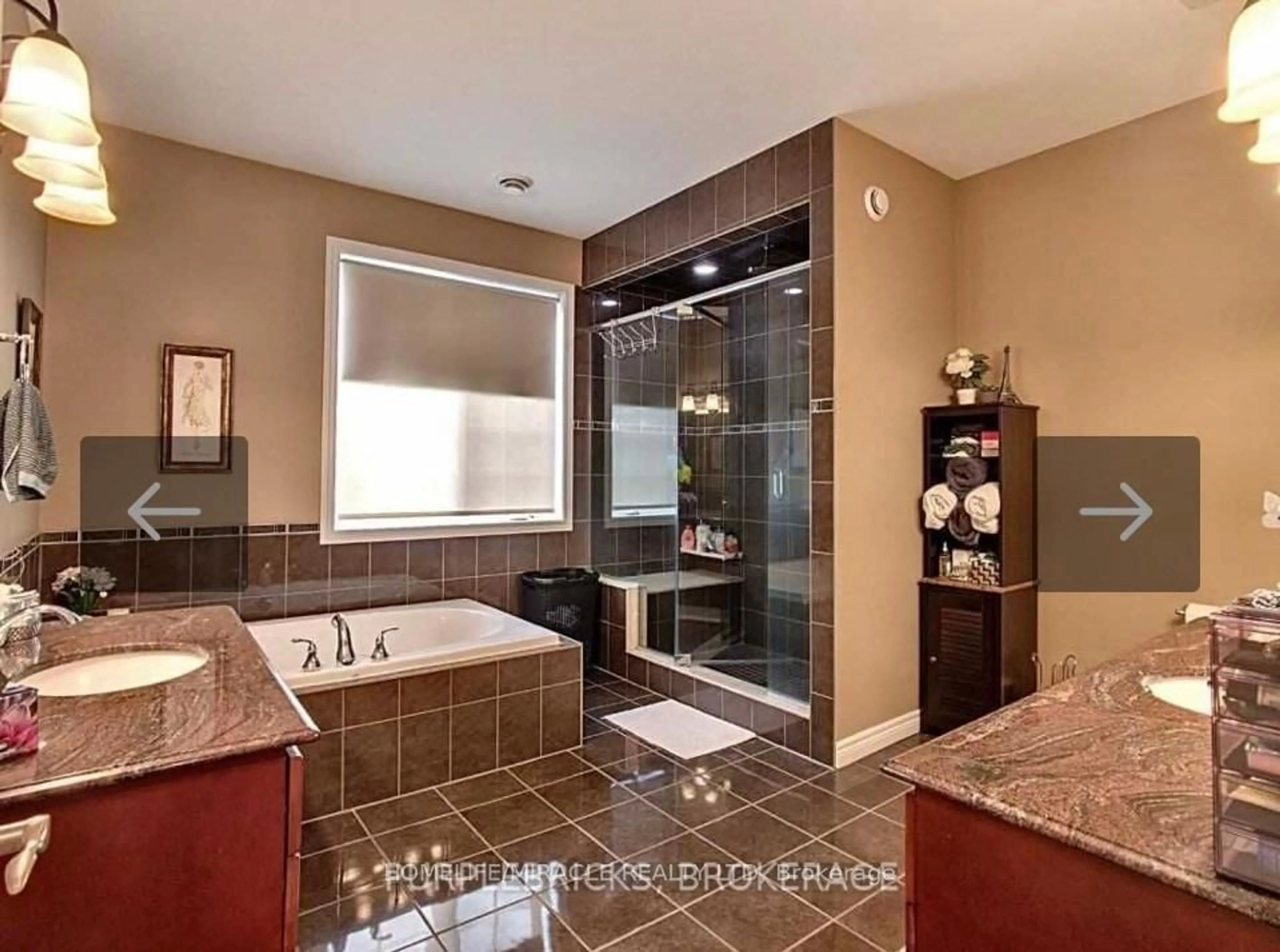 Contemporary bathroom, ceramic/tile floor for 6956 Concession 4, Puslinch Ontario N0B 2J0