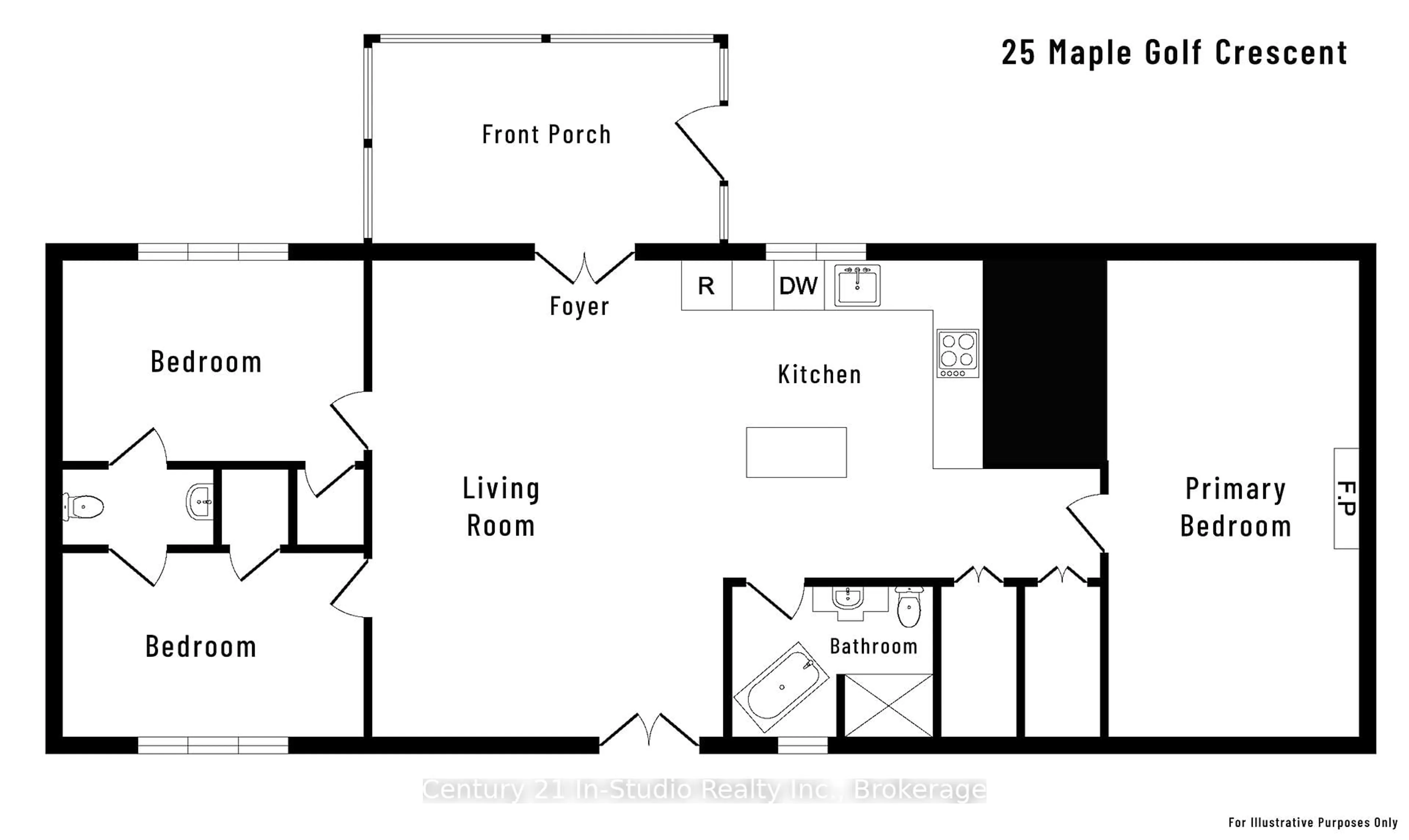 Floor plan for 25 Maple Golf Cres, Northern Bruce Peninsula Ontario N0H 2R0