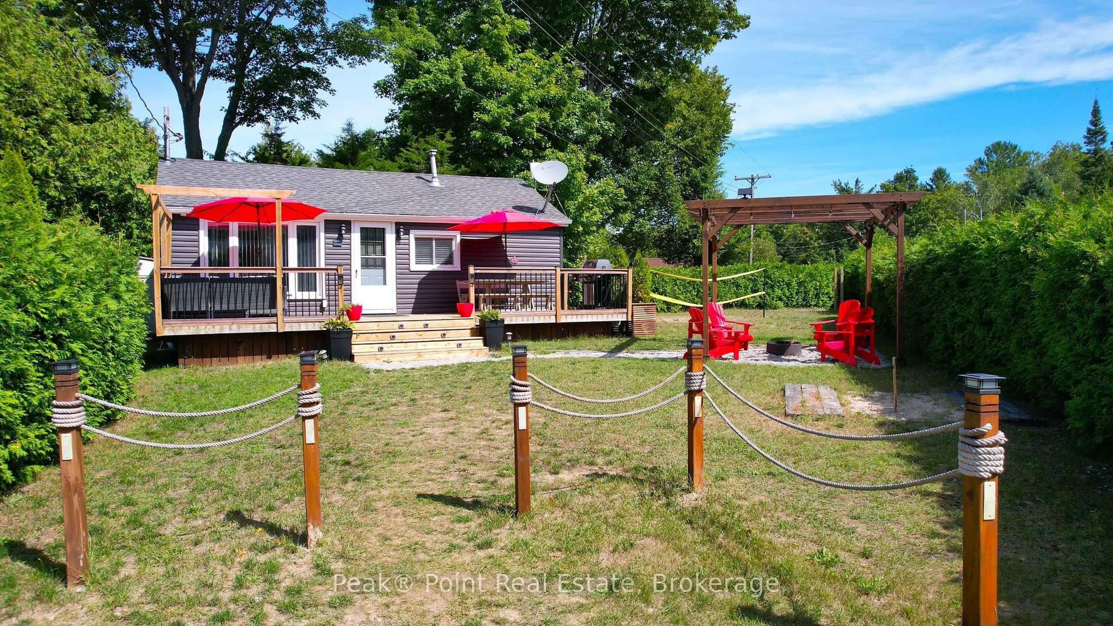 A pic from outside/outdoor area/front of a property/back of a property/a pic from drone, street for 1236 SAUBLE FALLS Rd, South Bruce Peninsula Ontario N0H 2G0