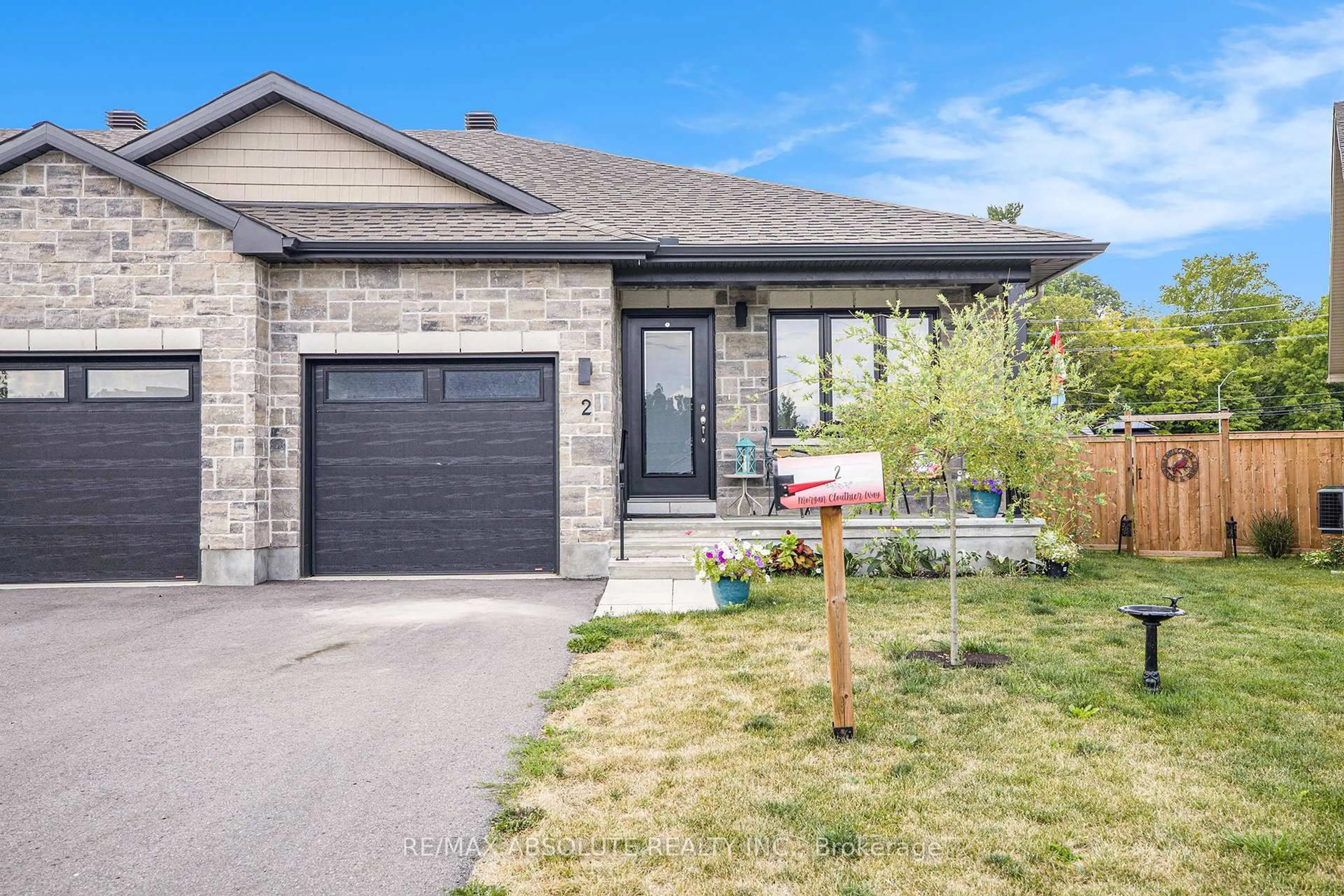 Home with brick exterior material, street for 2 Morgan Clouthier Way, Arnprior Ontario K7S 0H9