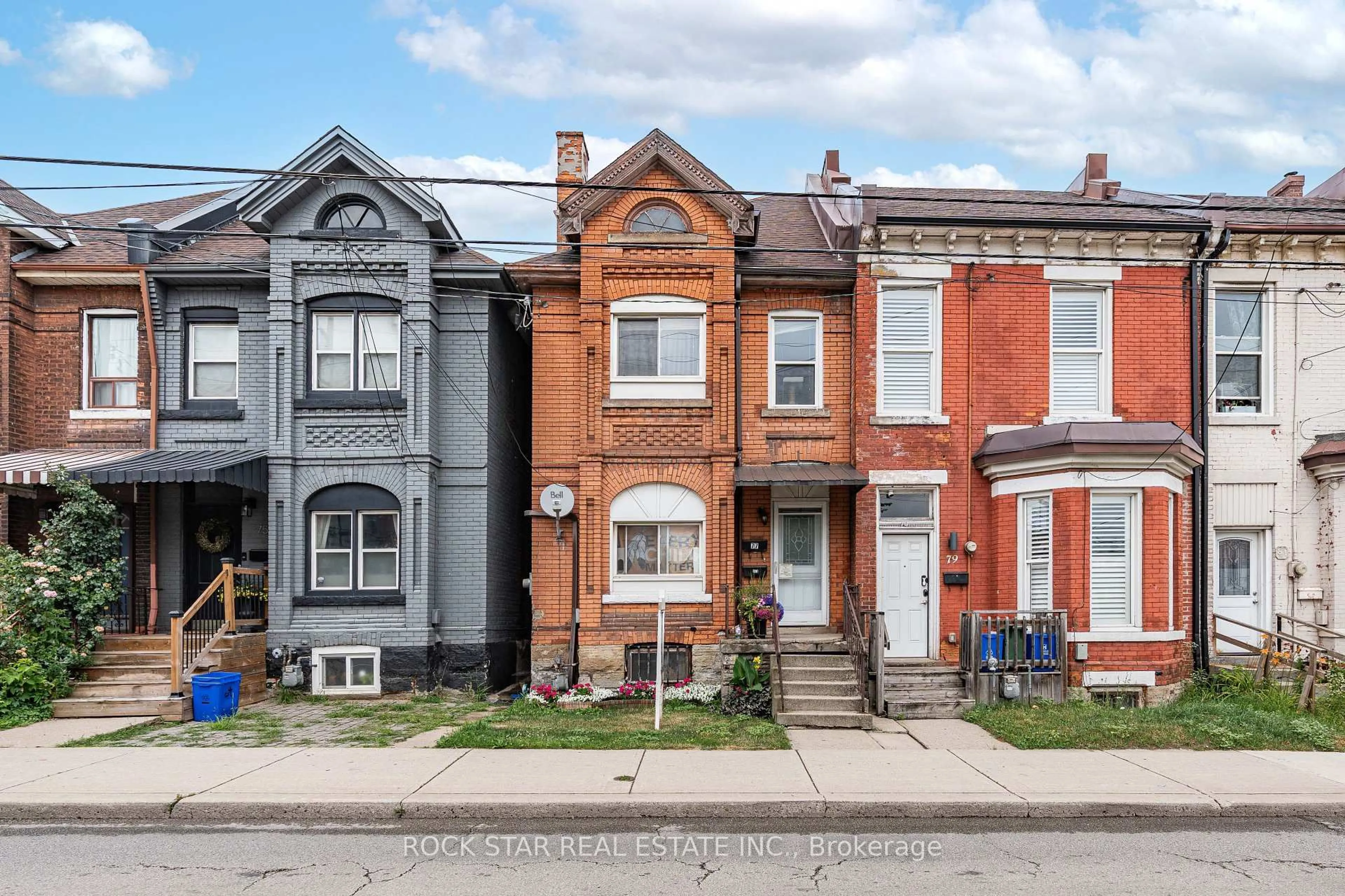 Home with brick exterior material, street for 77 Barton St, Hamilton Ontario L8L 2W1