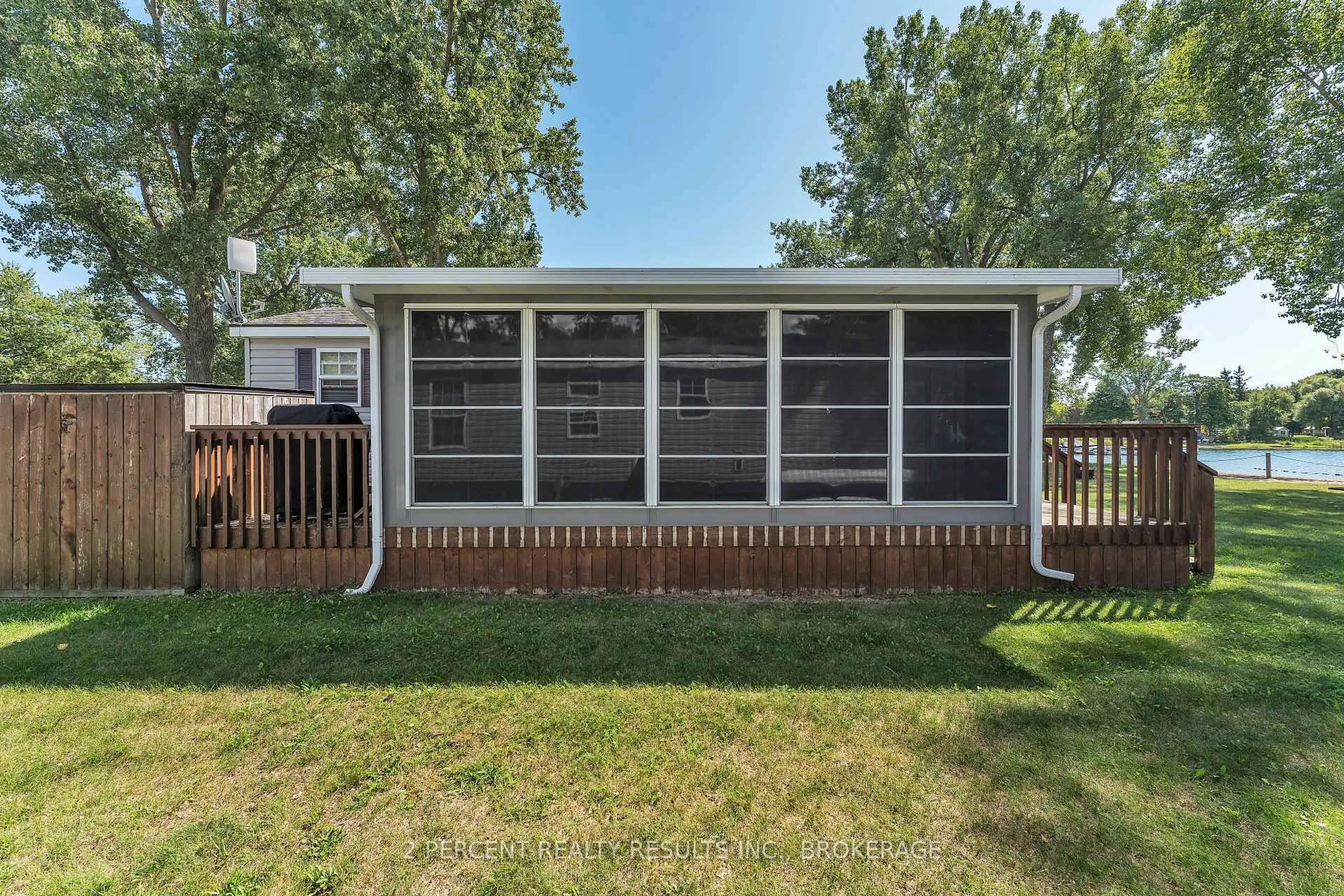 Home with vinyl exterior material, water/lake/river/ocean view for 486 County Road 18 Rd #BVL023, Prince Edward County Ontario K0K 1P0