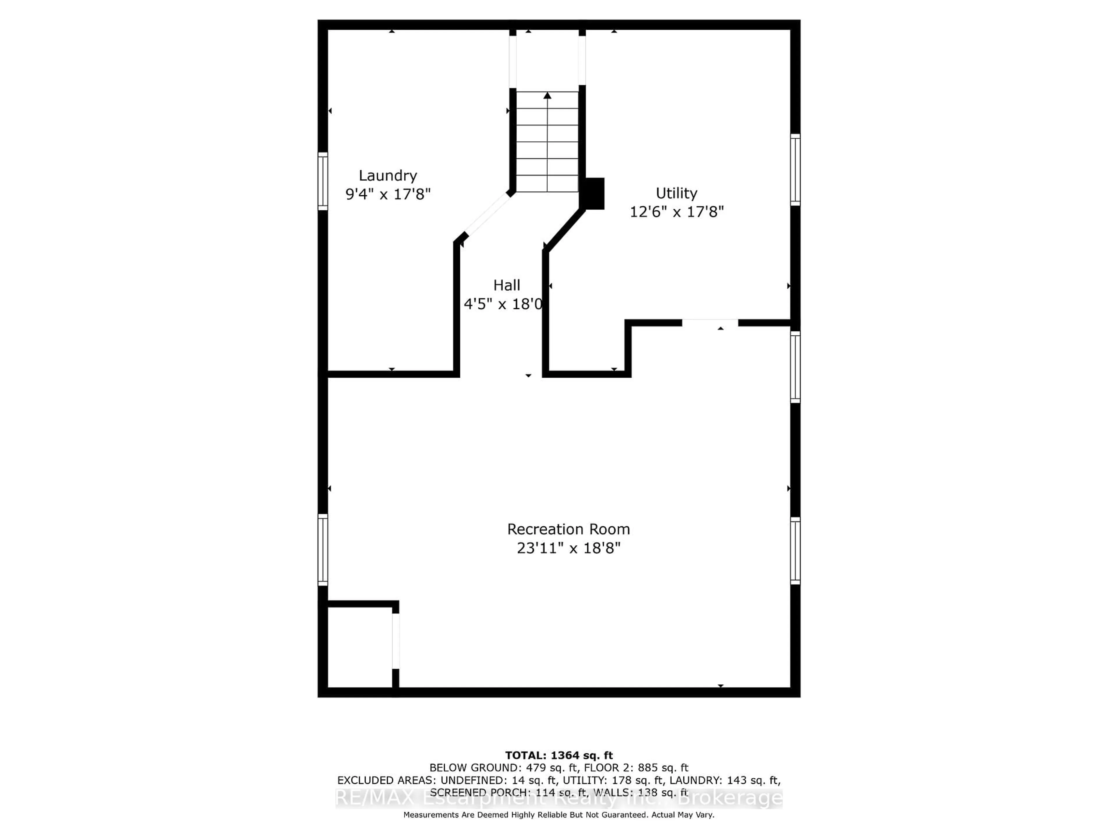 Floor plan for 103 Orchard Ave, Norfolk Ontario N3Y 3H3