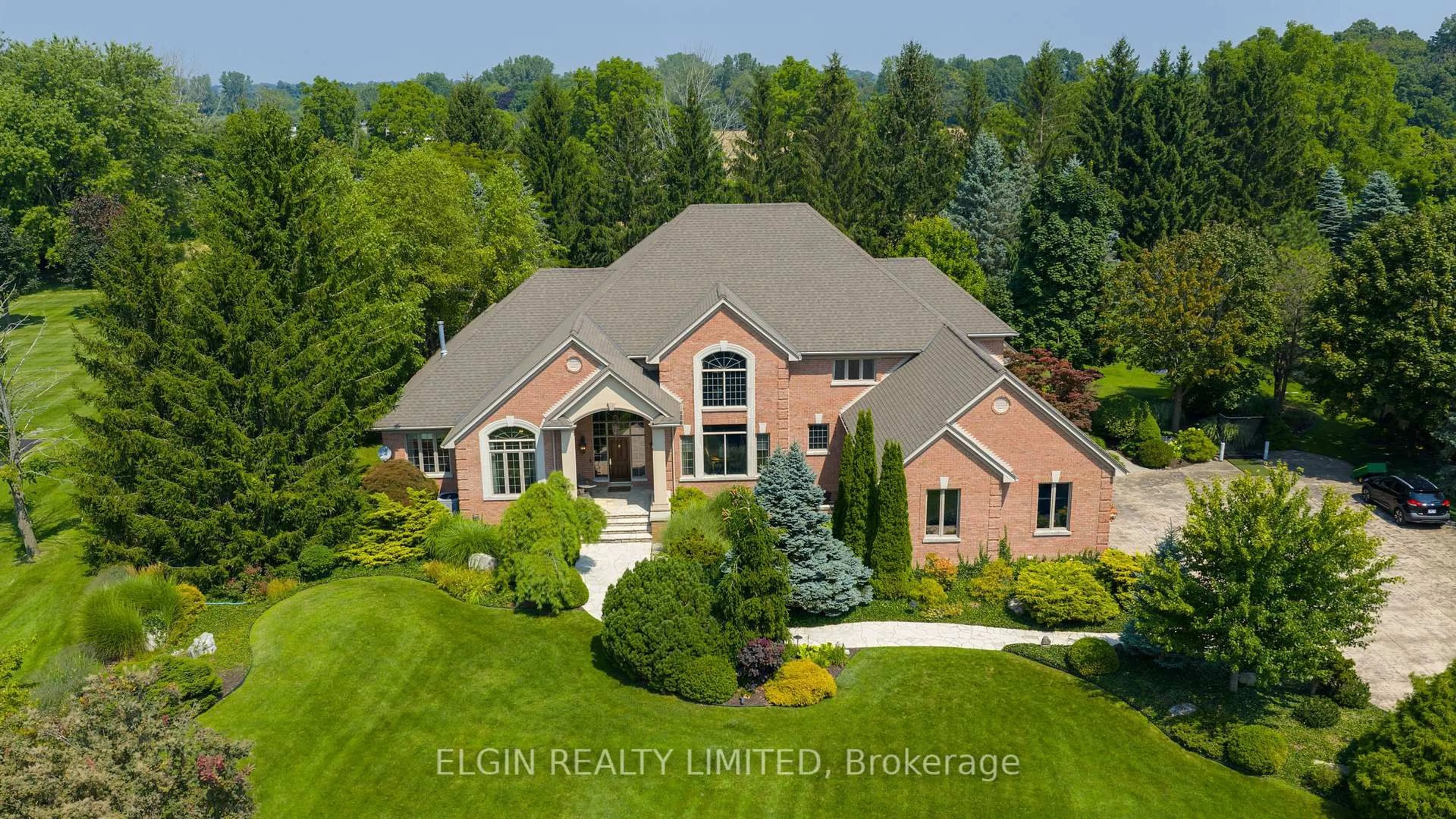 A pic from outside/outdoor area/front of a property/back of a property/a pic from drone, unknown for 42672 Meadow Wood Lane, Central Elgin Ontario N0L 2L0