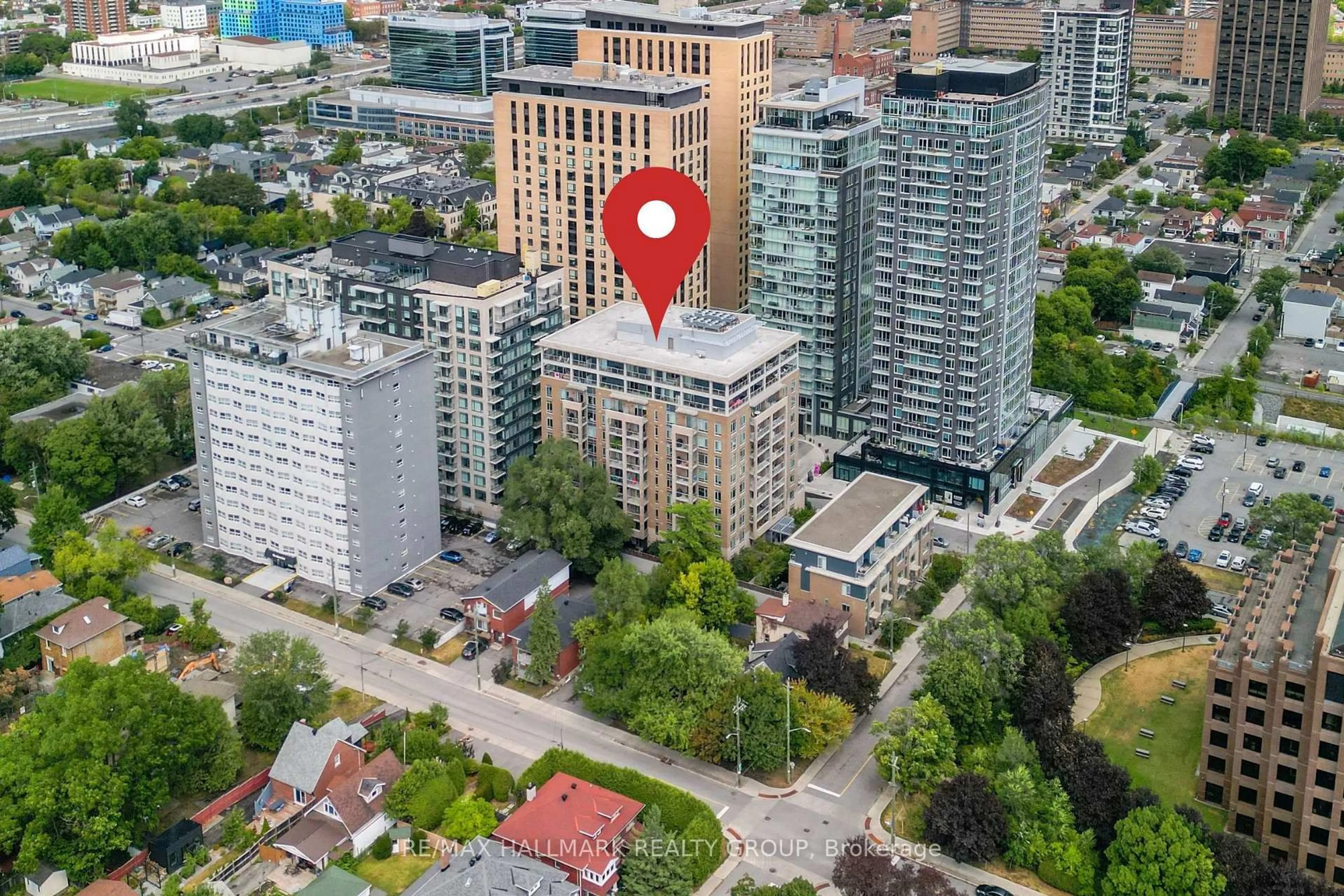 Picture of a map for 100 Champagne Ave #706, Ottawa Ontario K1S 4P4