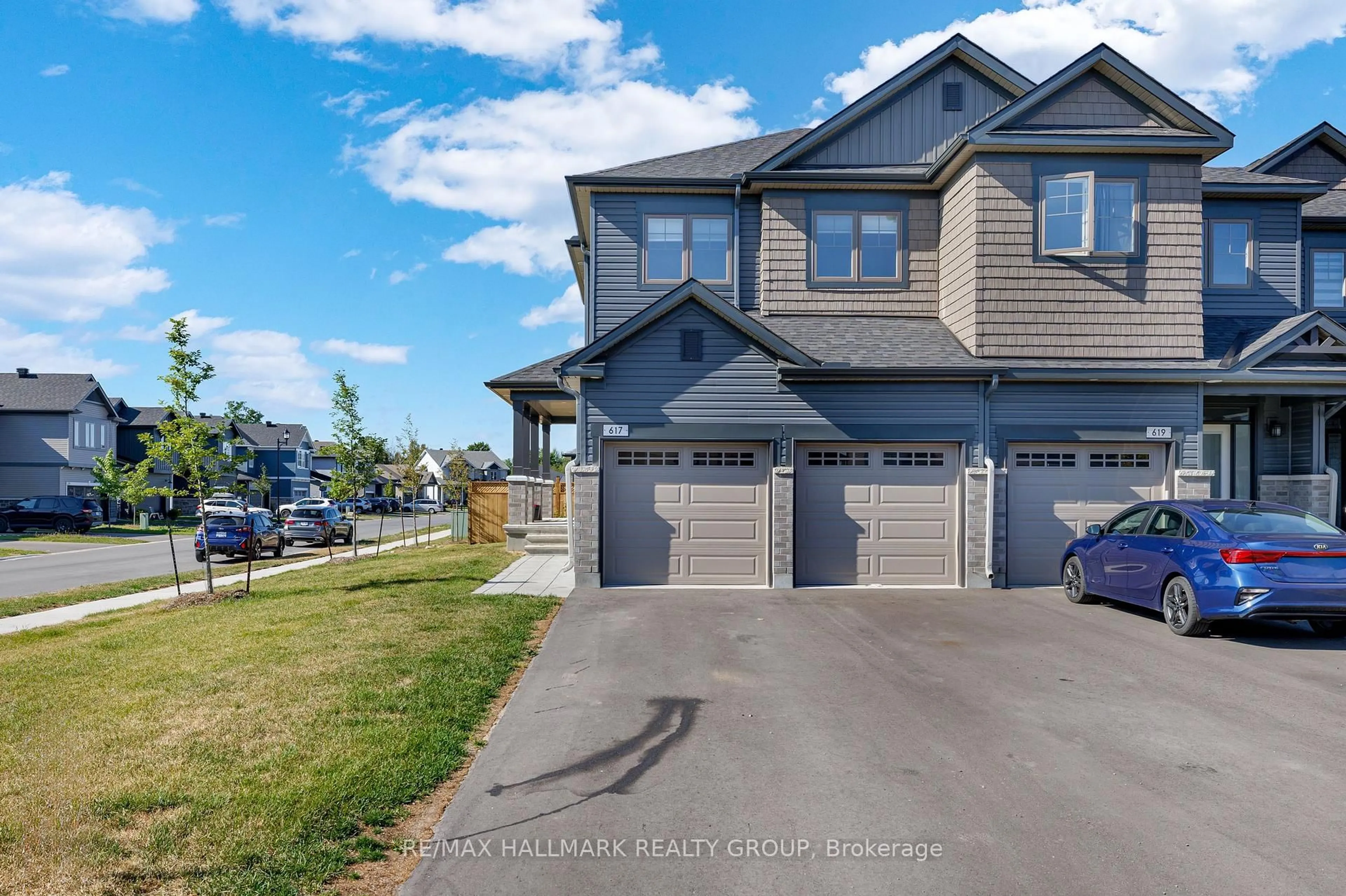 A pic from outside/outdoor area/front of a property/back of a property/a pic from drone, water/lake/river/ocean view for 617 Fisher St, North Grenville Ontario K0G 1J0