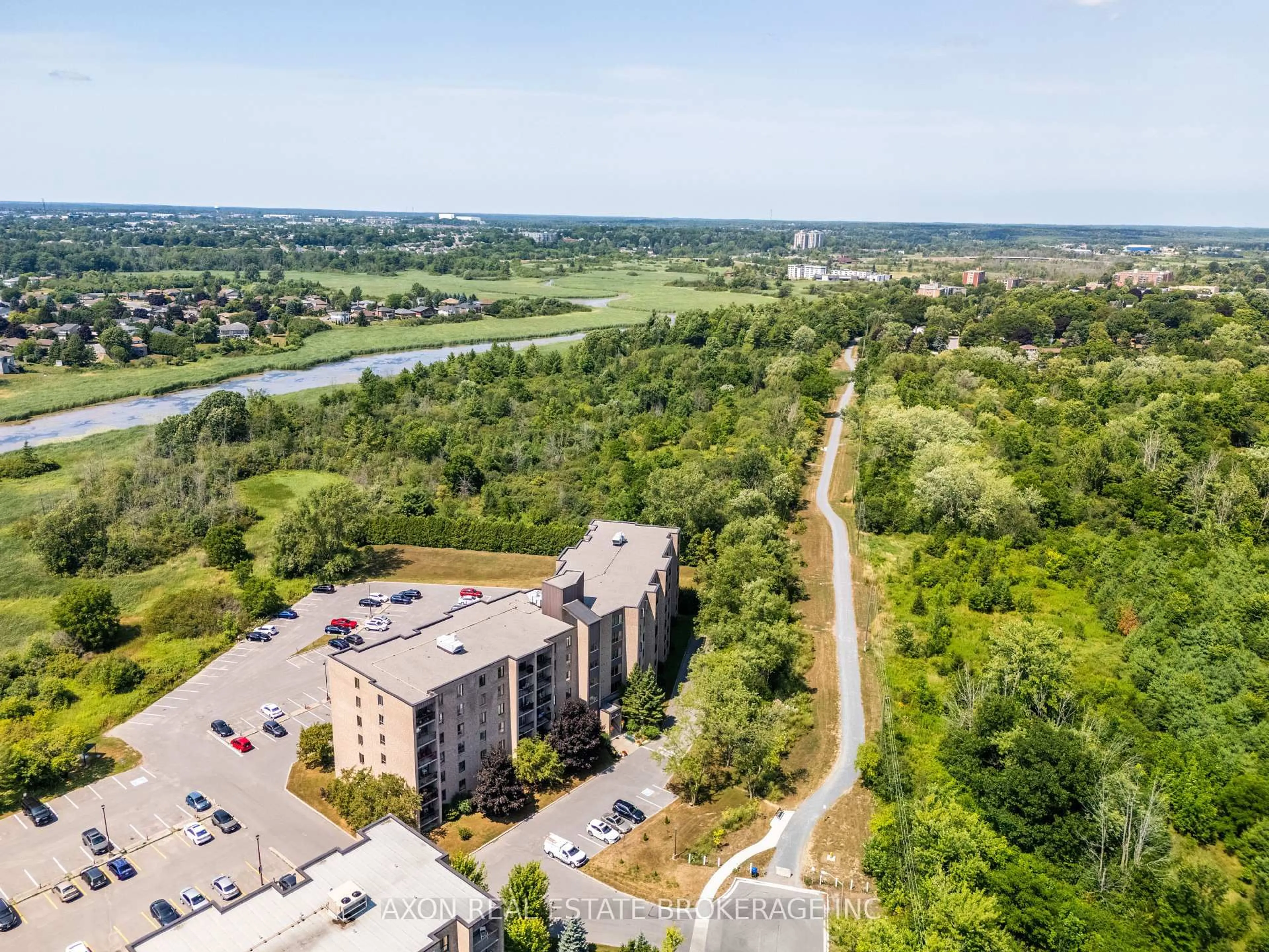 A pic from outside/outdoor area/front of a property/back of a property/a pic from drone, unknown for 358 Queen Mary Rd #504, Kingston Ontario K7M 7E8