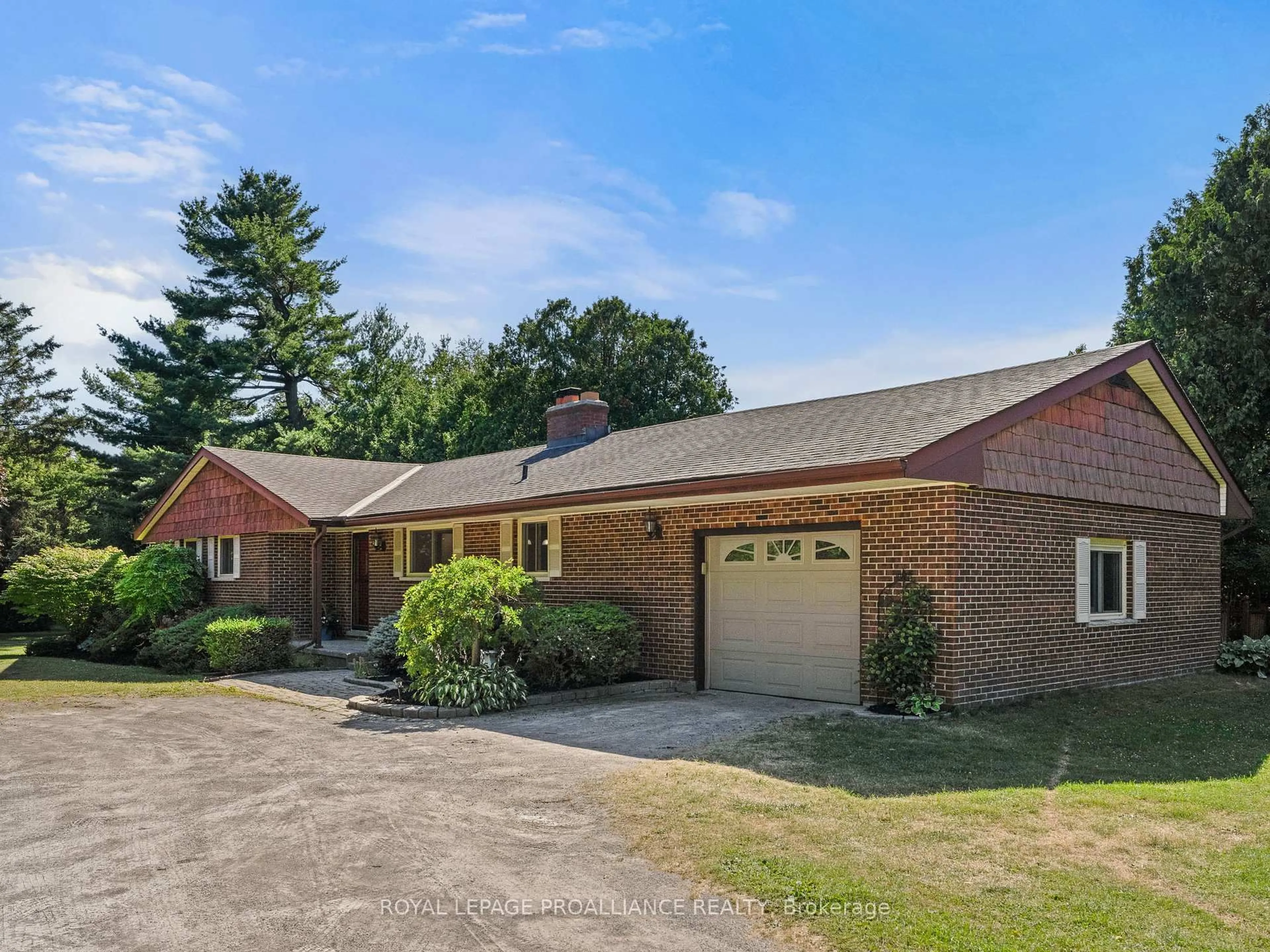Home with brick exterior material, street for 3506 Kennedy Rd, Hamilton Township Ontario K9A 4J7