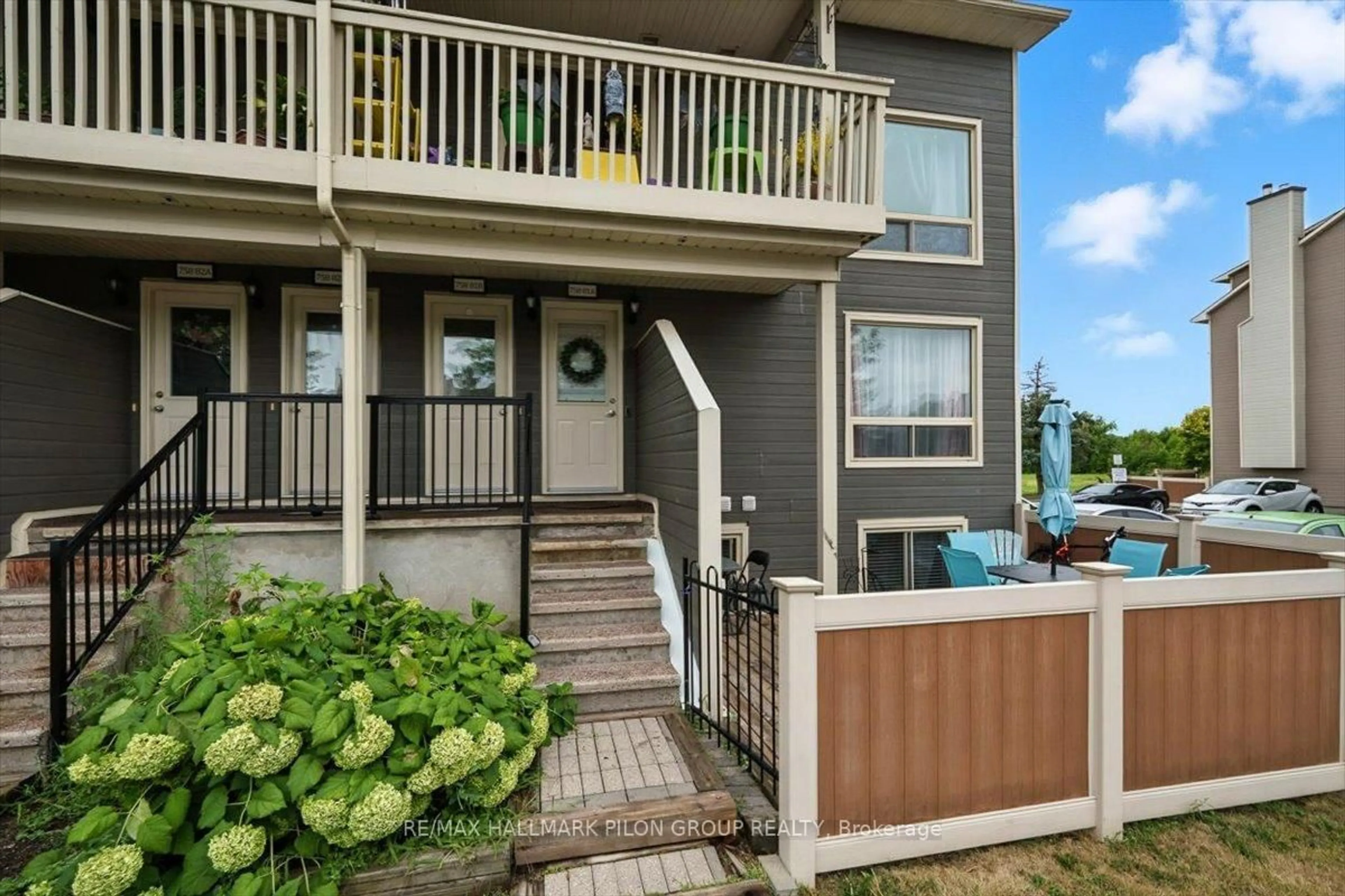 Patio, water/lake/river/ocean view for 758 St. Andre Dr #81A, Orleans Ontario K1C 4S4