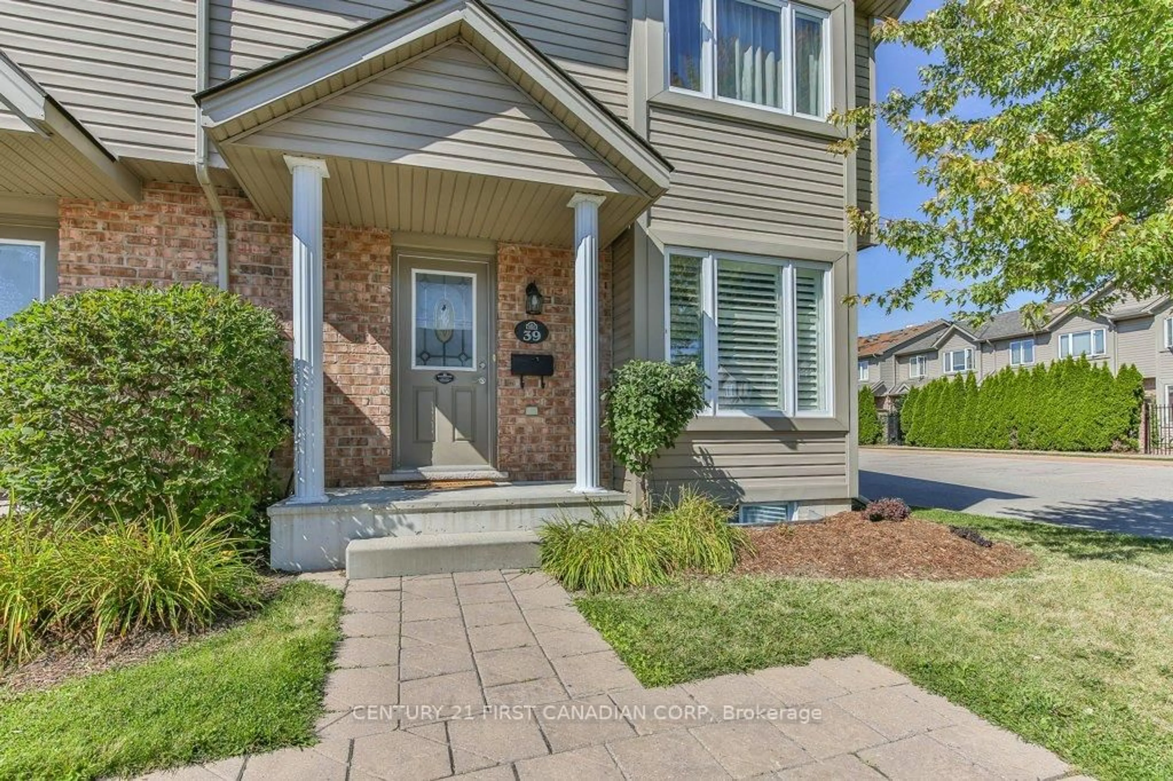Home with brick exterior material, street for 1600 Mickleborough Dr #39, London North Ontario N6G 5R9
