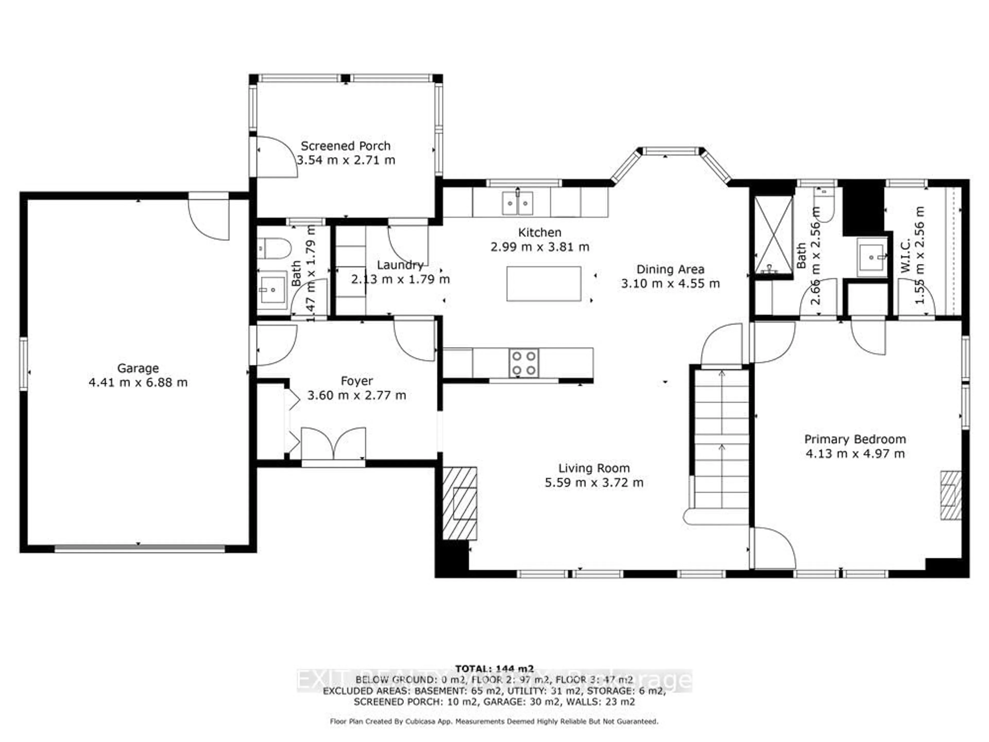 Floor plan for 312 Somerville Dr, Perth Ontario K7H 3C6