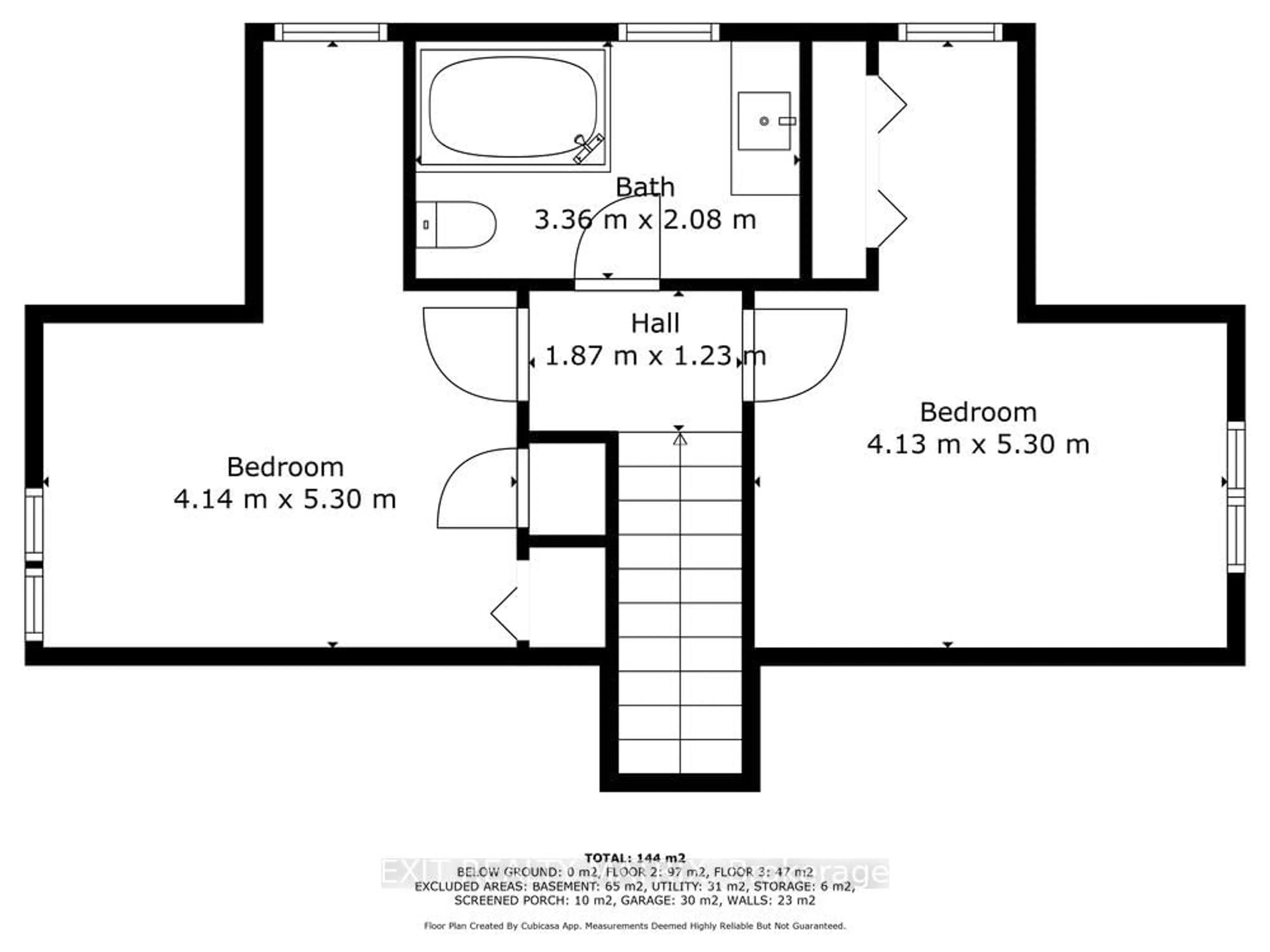 Floor plan for 312 Somerville Dr, Perth Ontario K7H 3C6