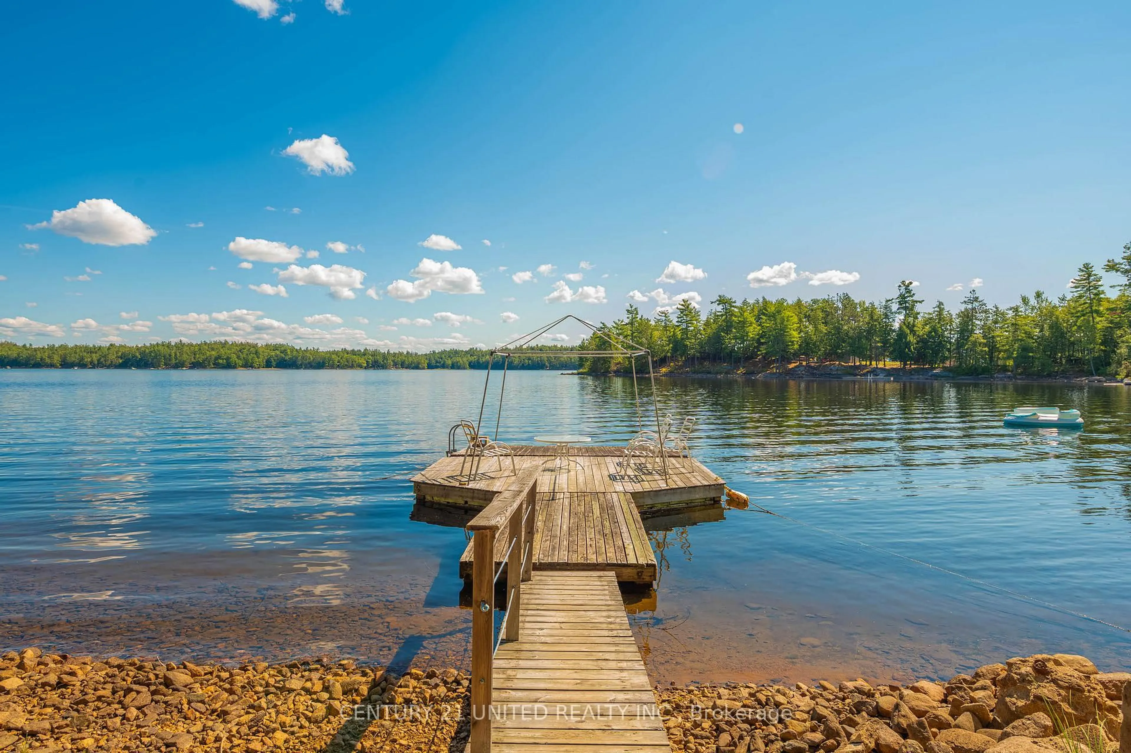 Patio, water/lake/river/ocean view for 2 Fire Route 141, Trent Lakes Ontario K0L 1J0