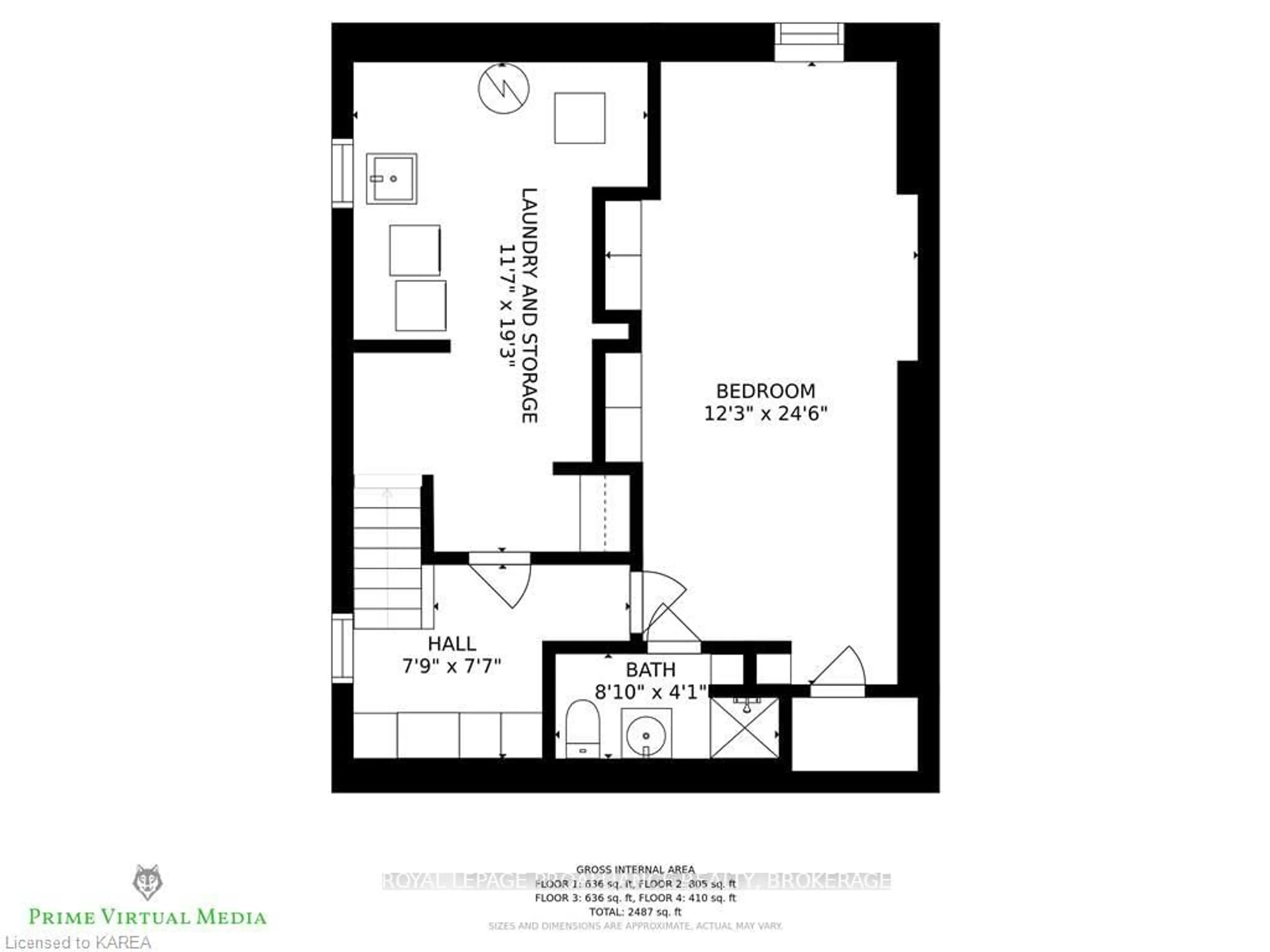 Floor plan for 202 Victoria St, Kingston Ontario K7L 3Y8