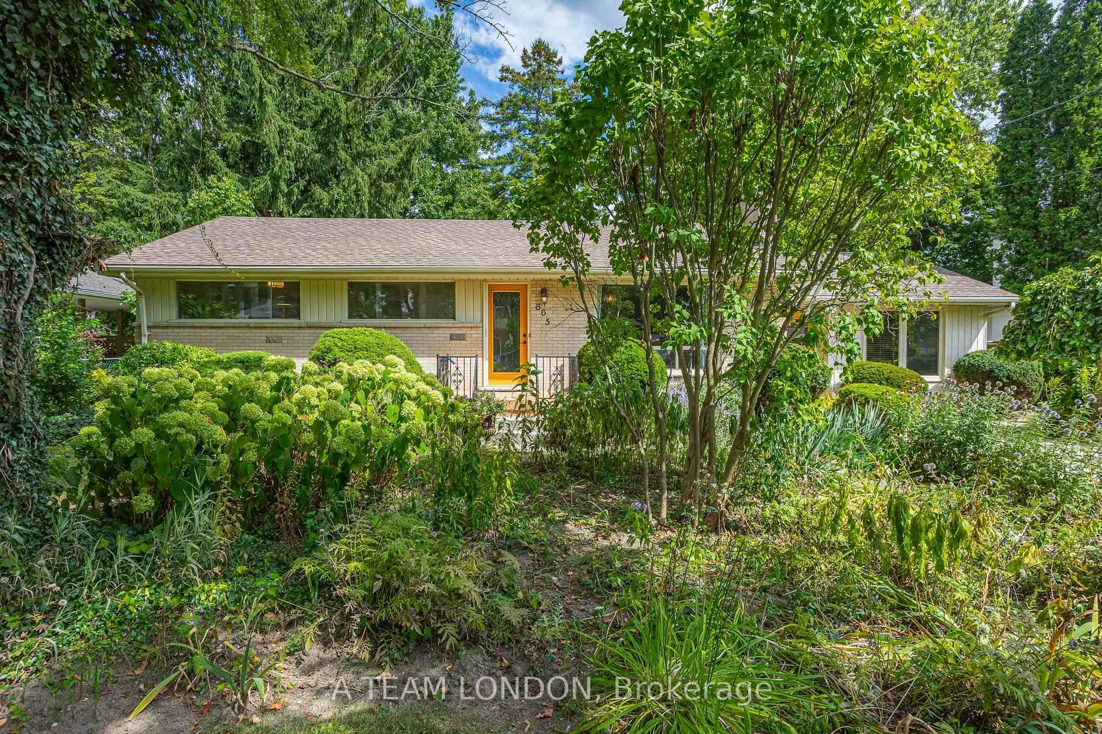 A pic from outside/outdoor area/front of a property/back of a property/a pic from drone, street for 665 Kildare Rd, London North Ontario N6H 3J1