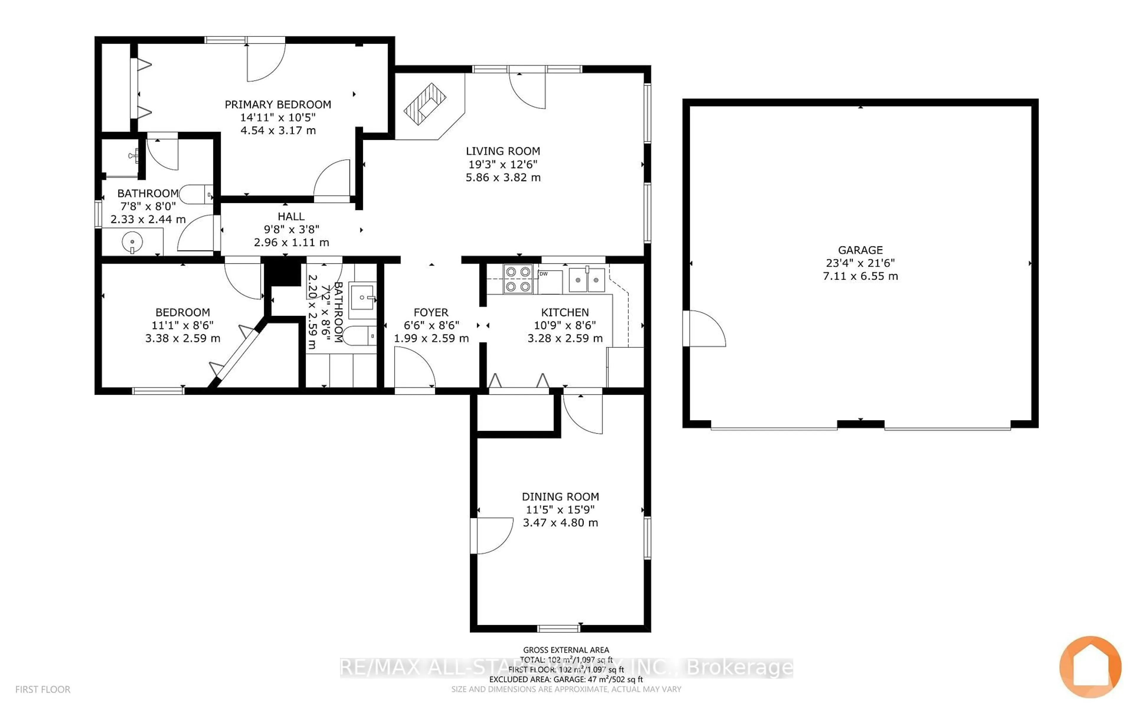 Floor plan for 50 Bayview Estate Rd, Kawartha Lakes Ontario K0M 1N0