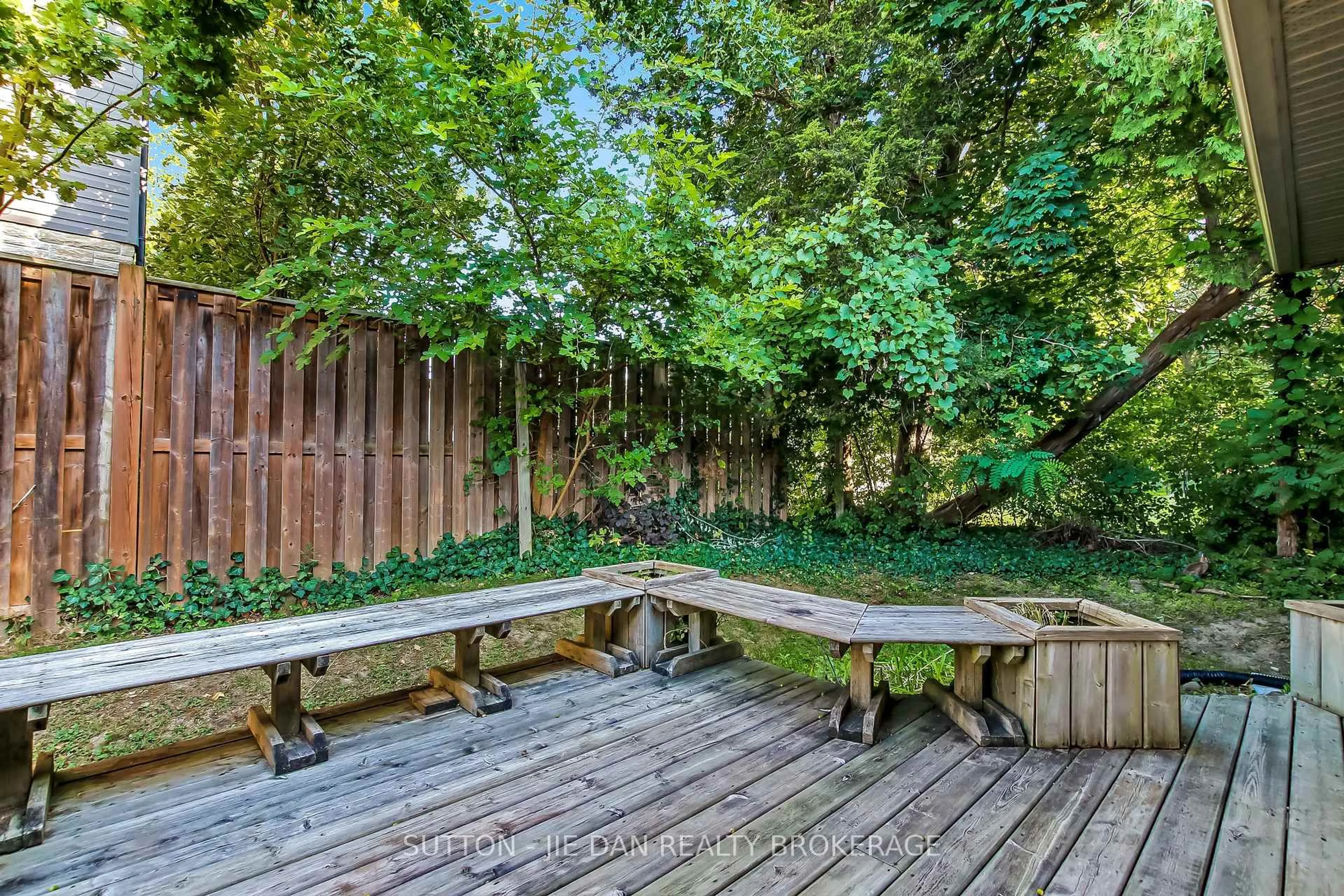 Patio, forest/trees view for 1574 RICHMOND St #23, London North Ontario N6G 5H7