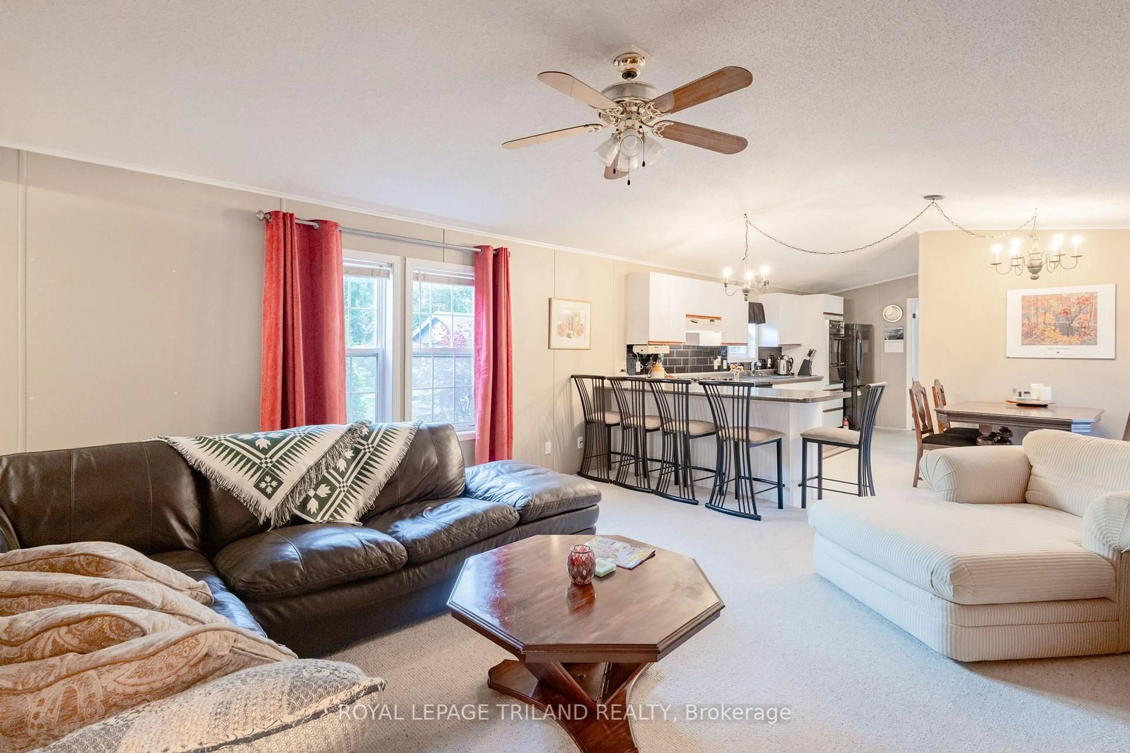 Living room with furniture, unknown for 14 Dominican Lane, Bluewater Ontario N0M 1N0