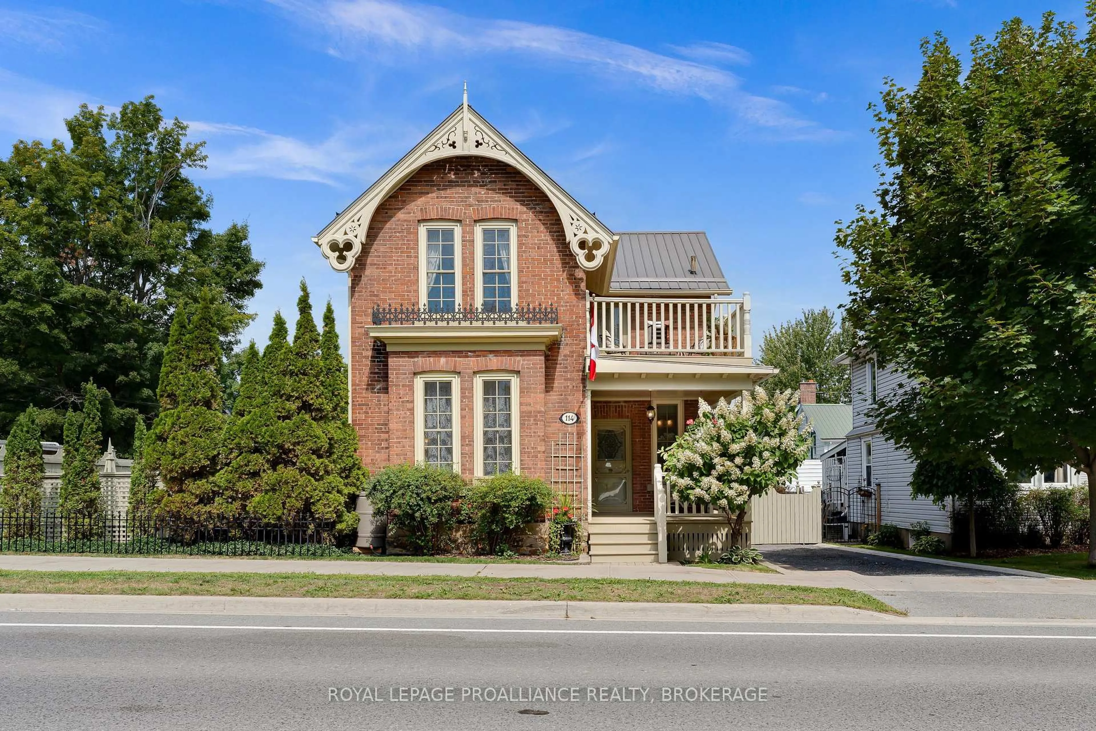Home with brick exterior material, street for 114 King St, Gananoque Ontario K7G 2G3