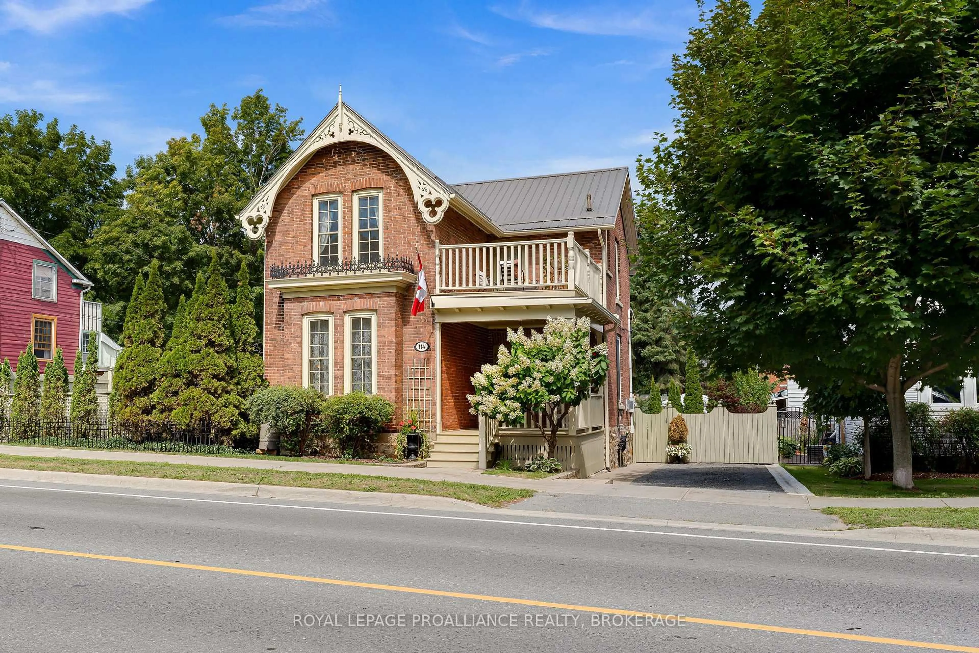 Home with brick exterior material, street for 114 King St, Gananoque Ontario K7G 2G3