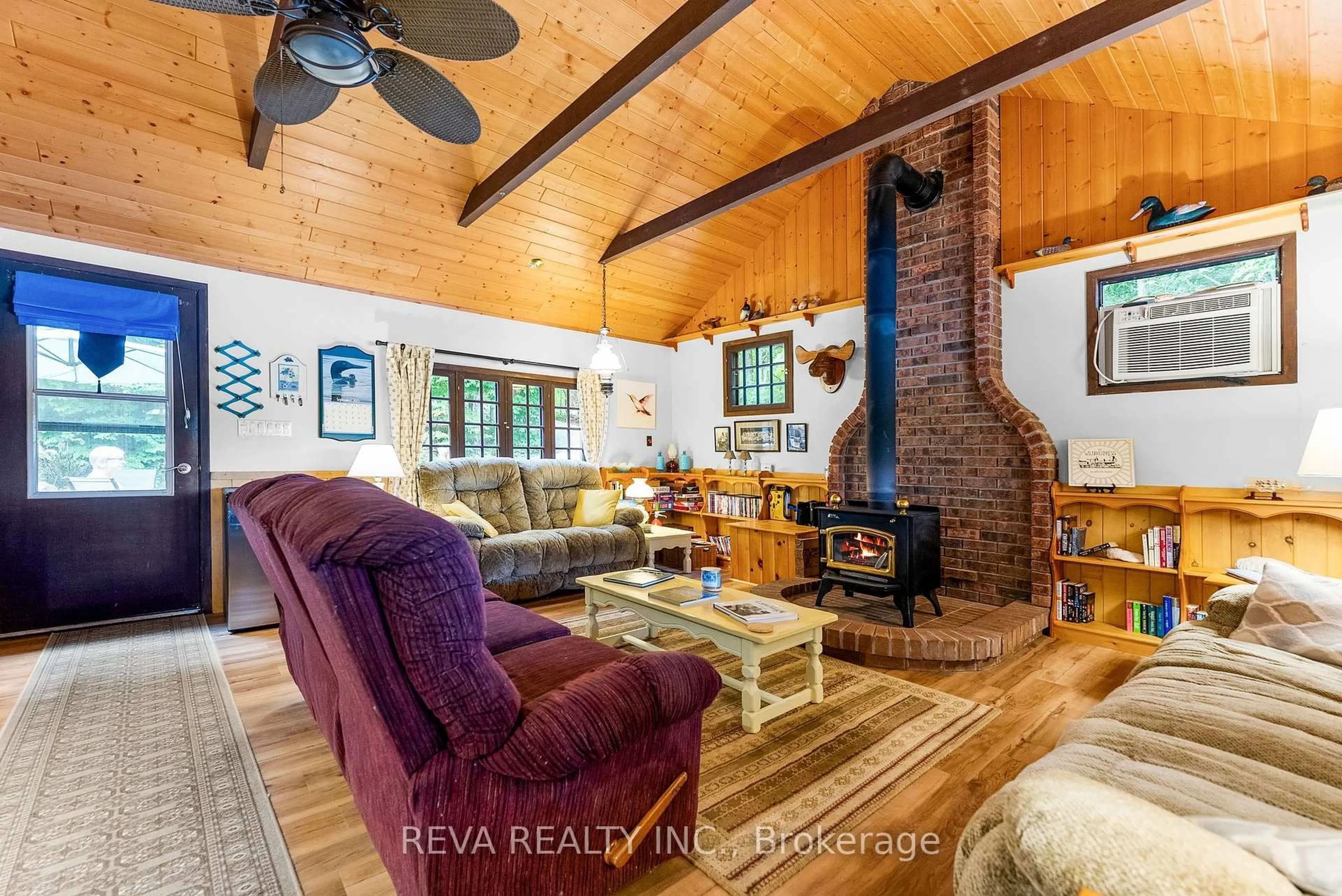 Living room with furniture, unknown for 67 Purdy Lane, Combermere Ontario K0J 1L0