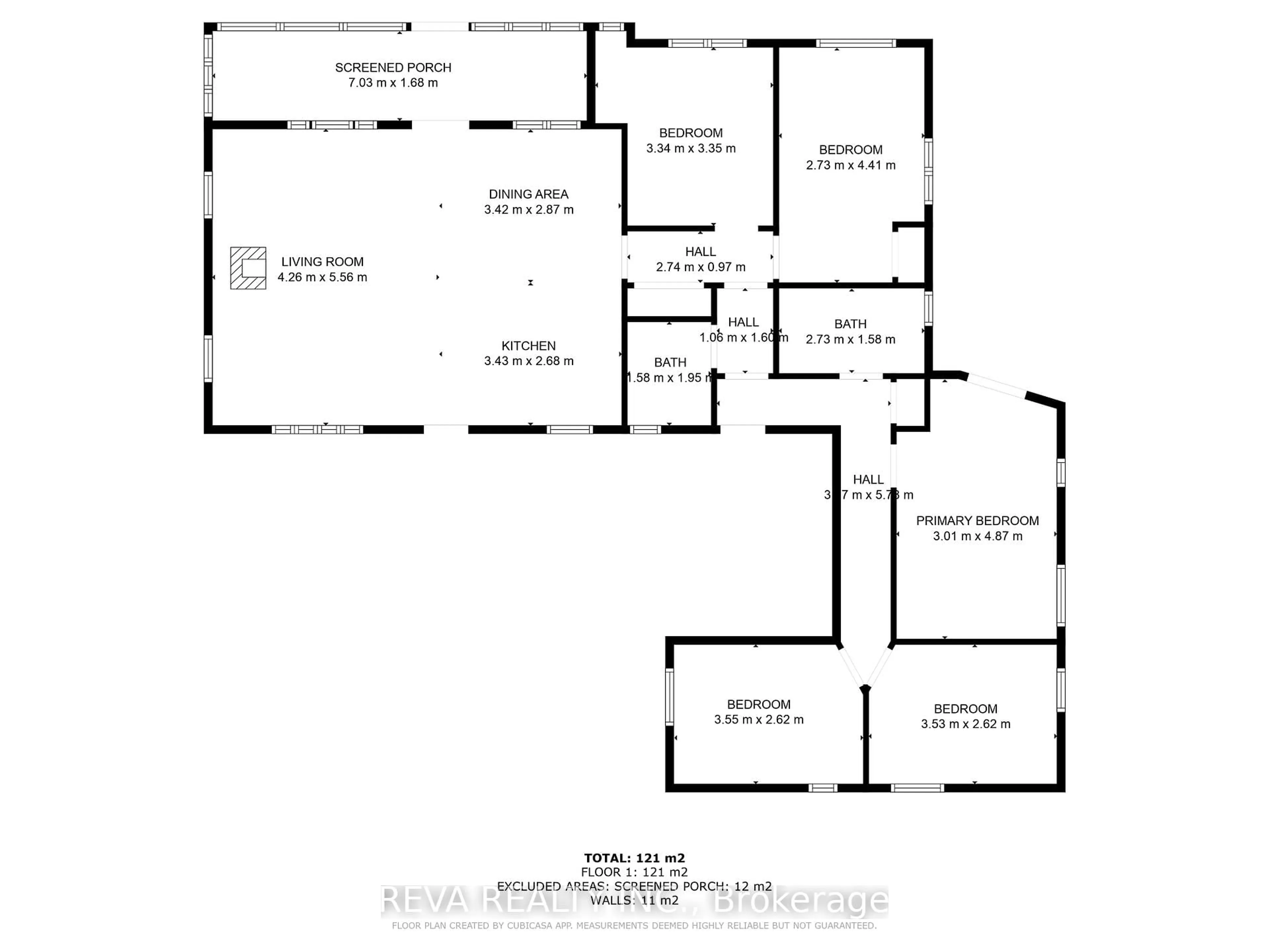 Floor plan for 67 Purdy Lane, Combermere Ontario K0J 1L0