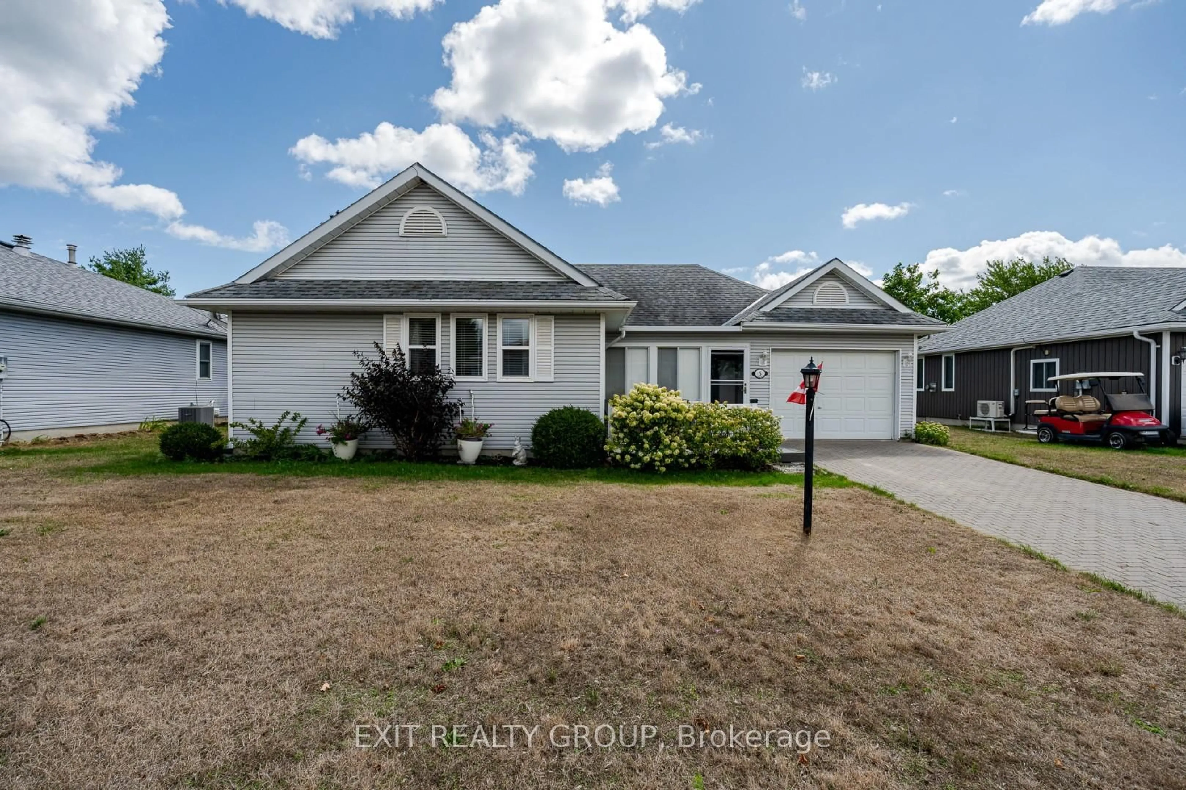 A pic from outside/outdoor area/front of a property/back of a property/a pic from drone, street for 5 Empire Blvd, Prince Edward County Ontario K0K 3L0
