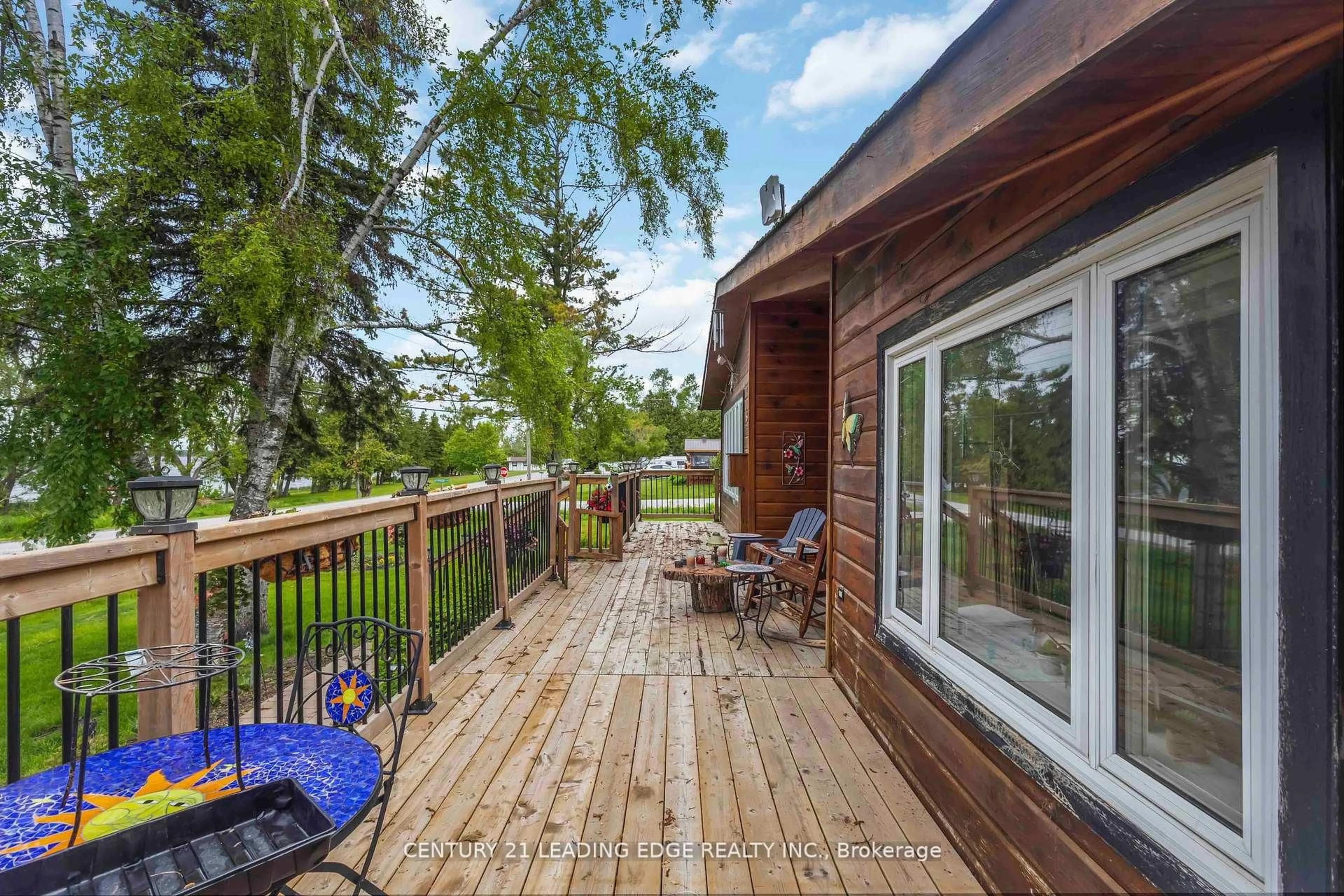Patio, water/lake/river/ocean view for 164 Snug Harbour Rd, Kawartha Lakes Ontario K9V 4R6